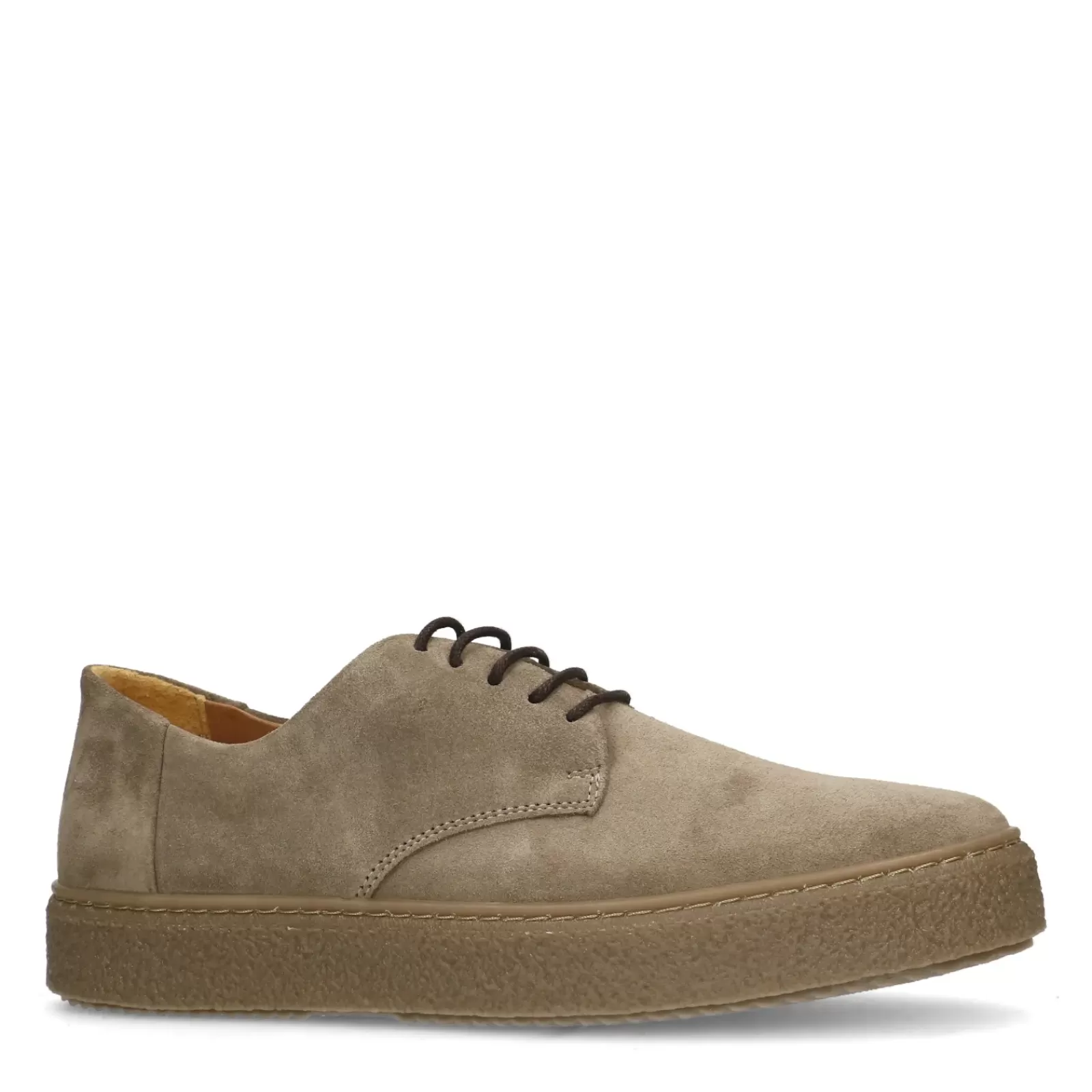 Hommes Sacha Chaussures À Lacets<Chaussures À Lacets En Daim - Beige