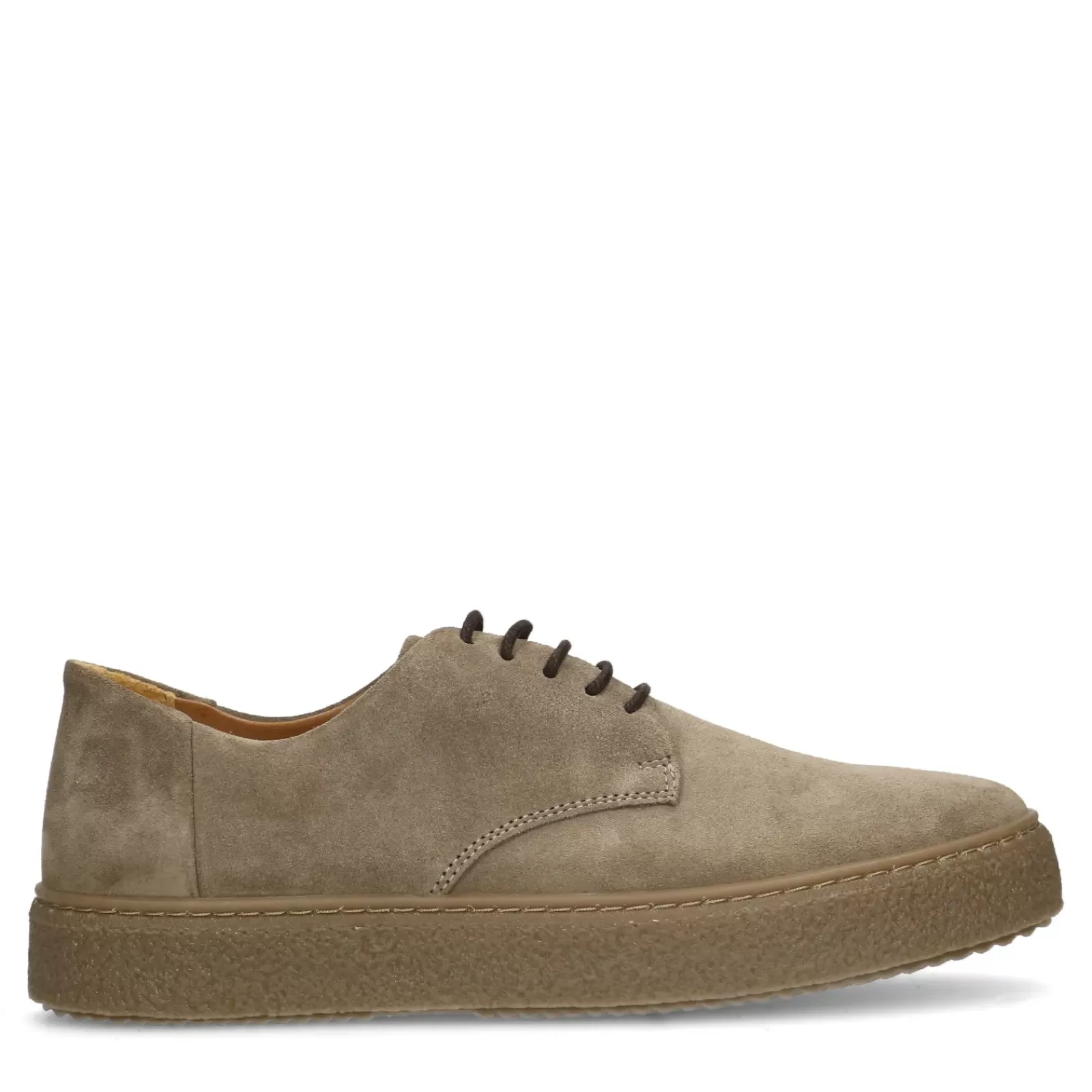 Hommes Sacha Chaussures À Lacets<Chaussures À Lacets En Daim - Beige