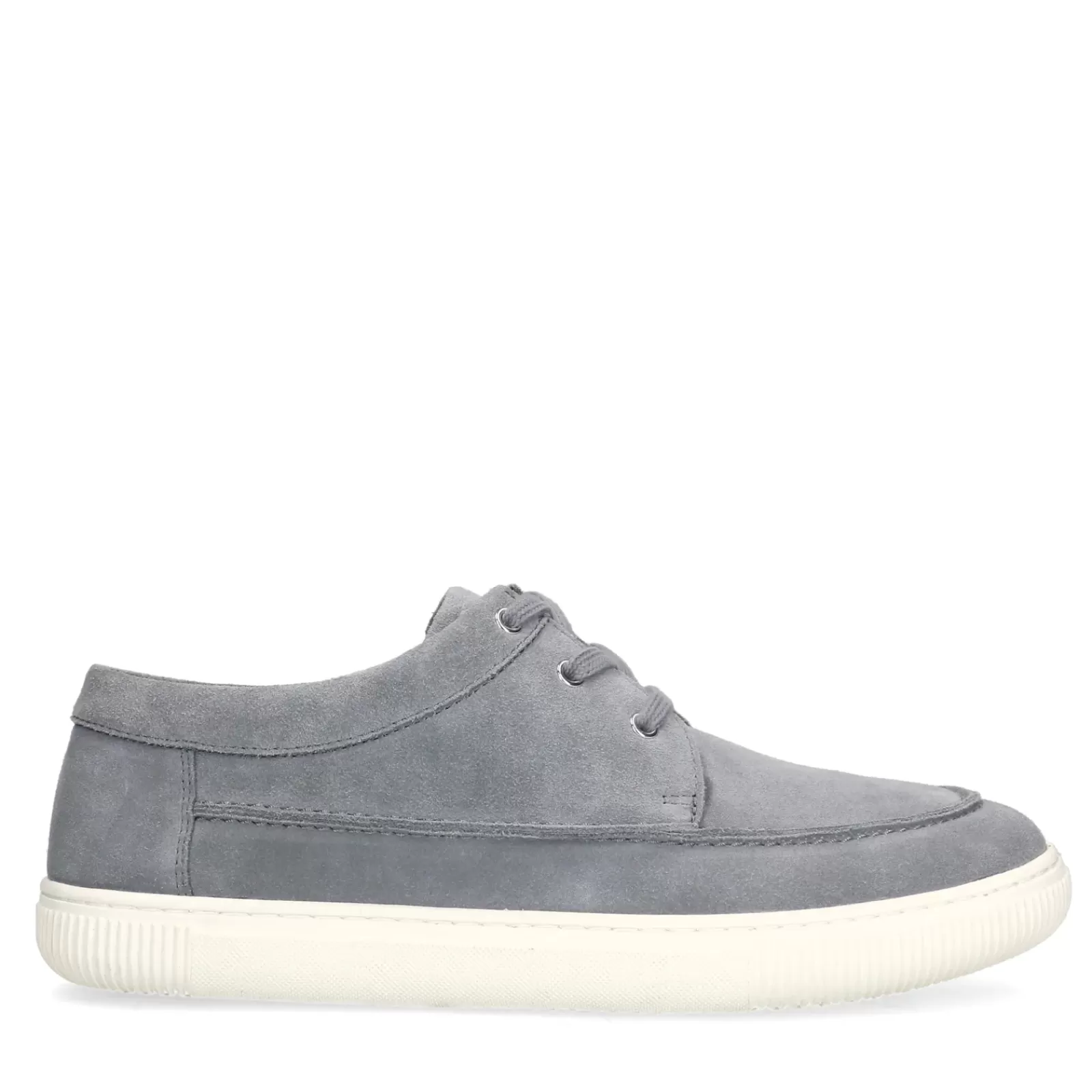 Hommes Sacha Chaussures À Lacets<Chaussures À Lacets En Daim - Gris