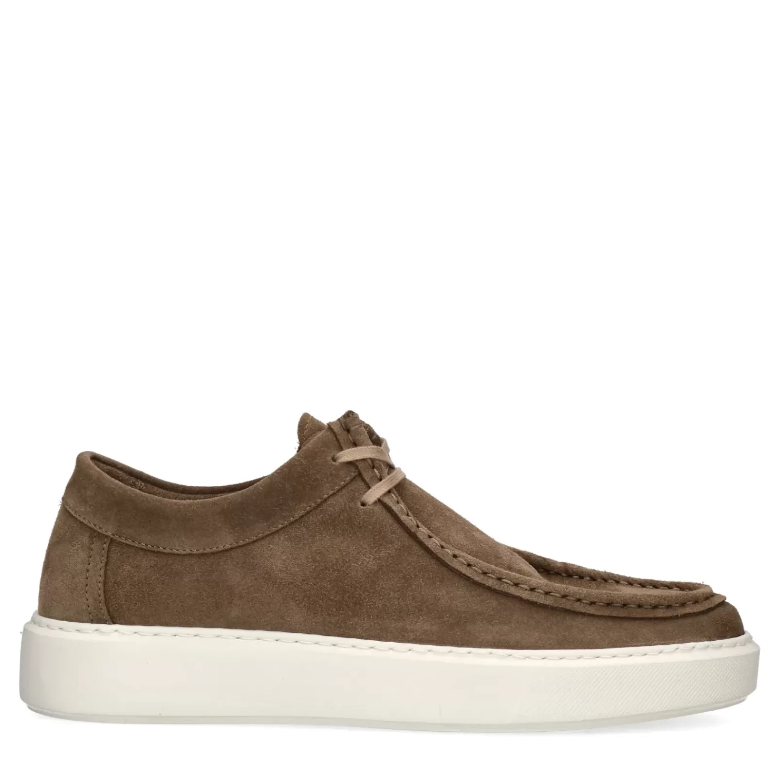 Hommes Sacha Chaussures À Lacets<Chaussures À Lacets En Daim - Taupe