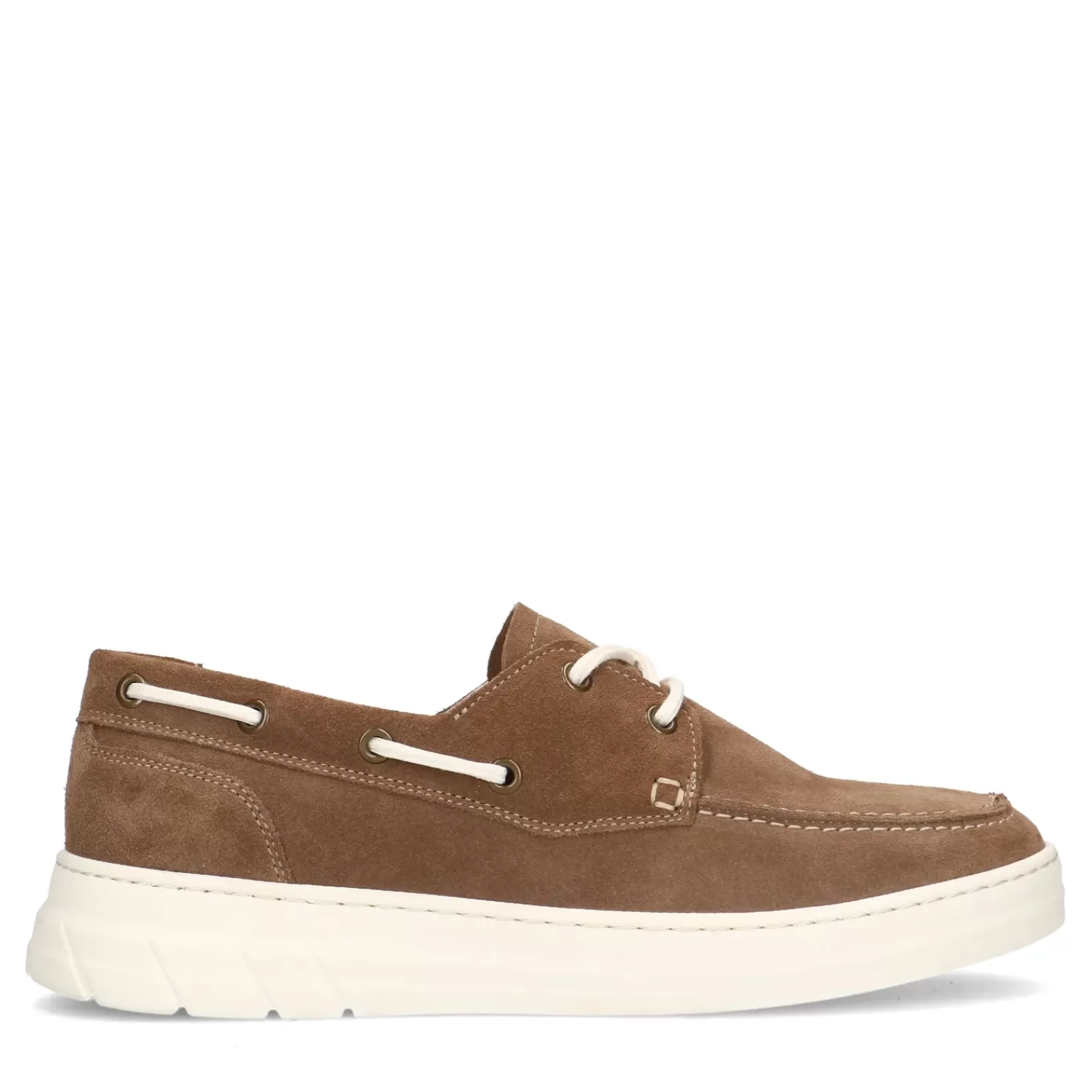 Hommes Sacha Chaussures À Lacets<Chaussures À Lacets En Daim - Taupe