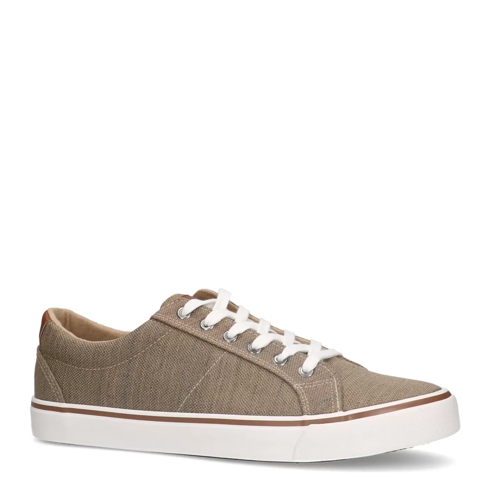 Hommes Sacha Chaussures À Lacets<Chaussures À Lacets En Toile - Beige