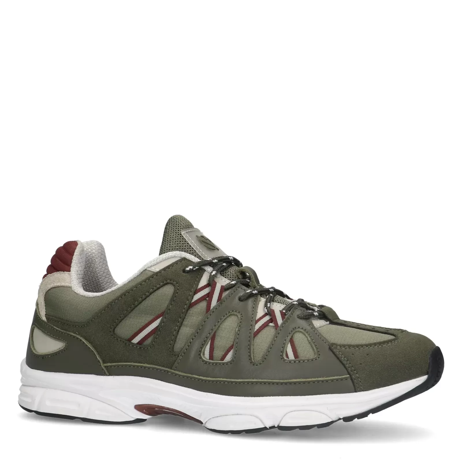 Hommes Sacha Baskets<Chaussures De Running En Cuir - Vert