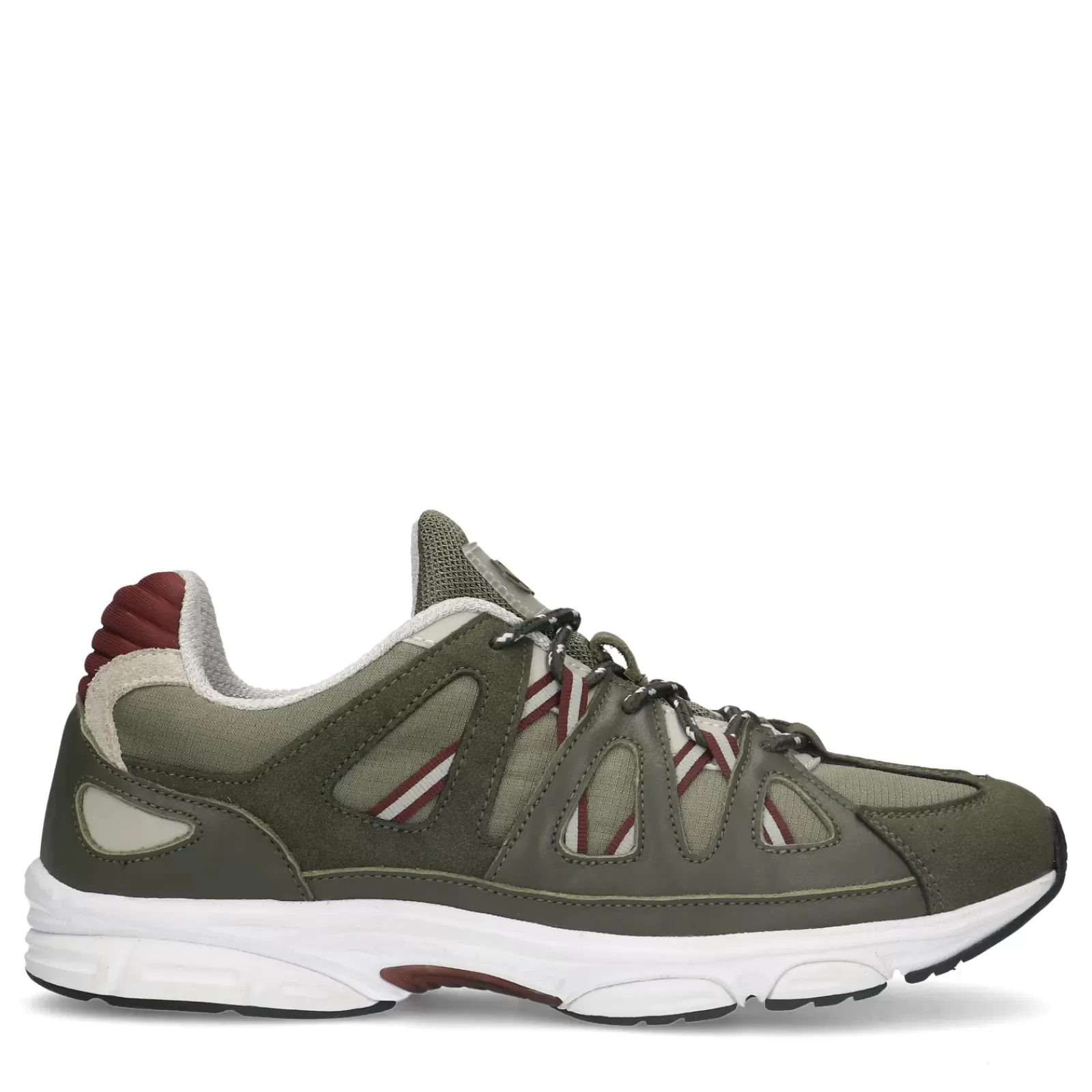 Hommes Sacha Baskets<Chaussures De Running En Cuir - Vert