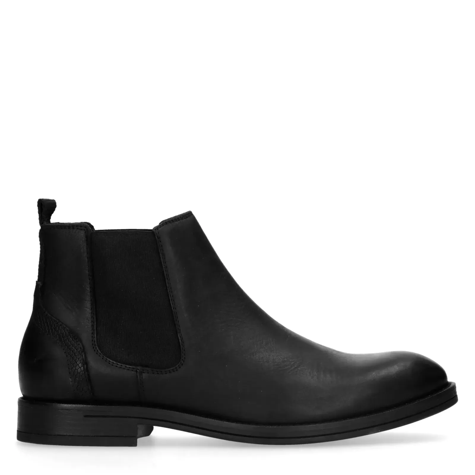 Hommes Sacha Bottes<Chelsea Boots En Cuir - Noir