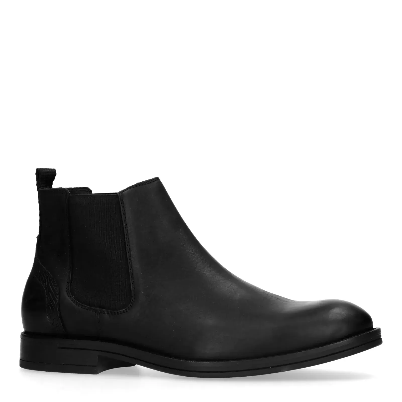 Hommes Sacha Bottes<Chelsea Boots En Cuir - Noir