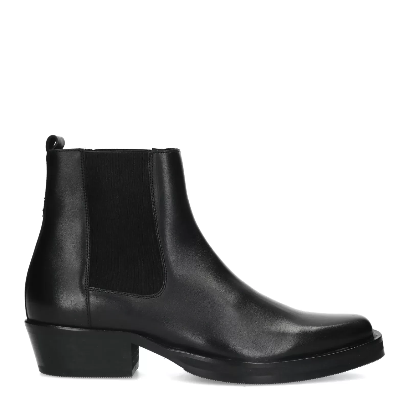 Hommes Sacha Bottes<Chelsea Boots En Cuir - Noir