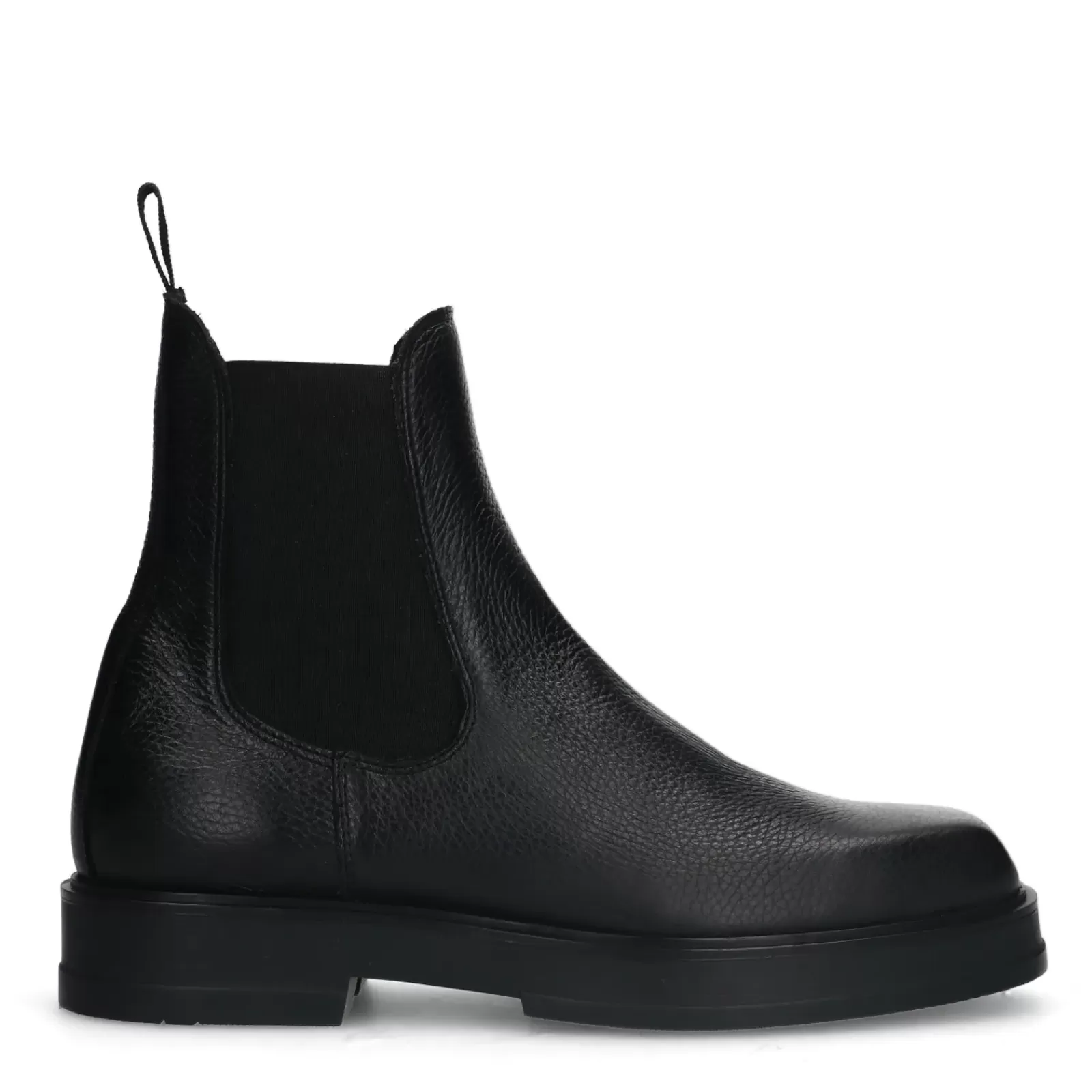 Hommes Sacha Bottes<Chelsea Boots En Cuir - Noir