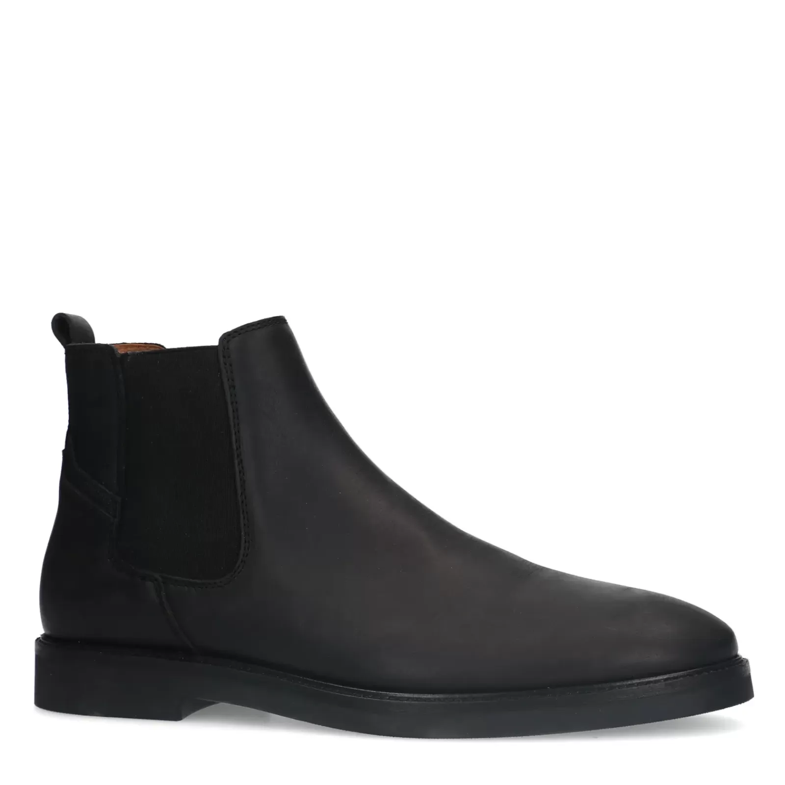 Hommes Sacha Bottes<Chelsea Boots En Cuir - Noir