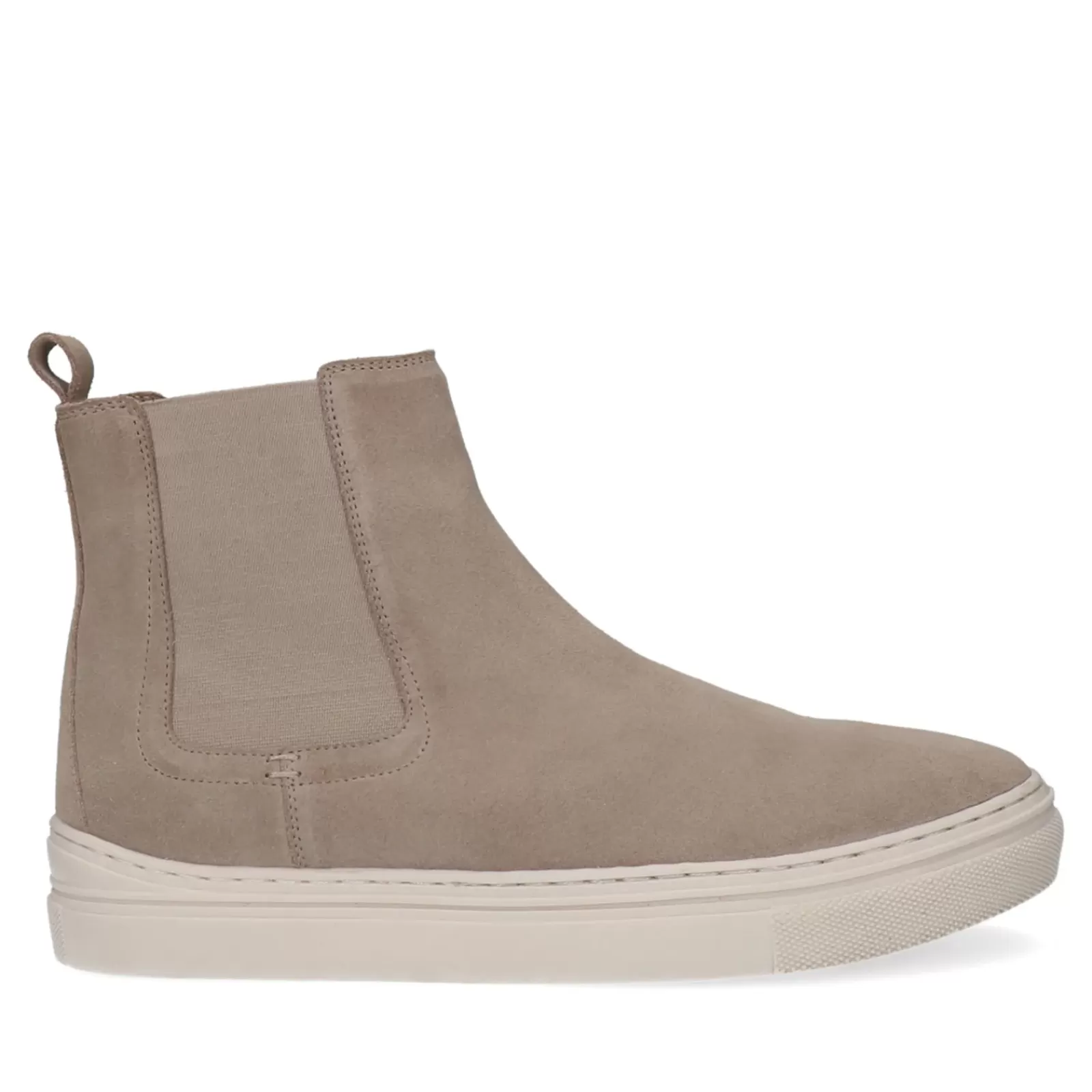 Hommes Sacha Bottes<Chelsea Boots En Daim - Beige