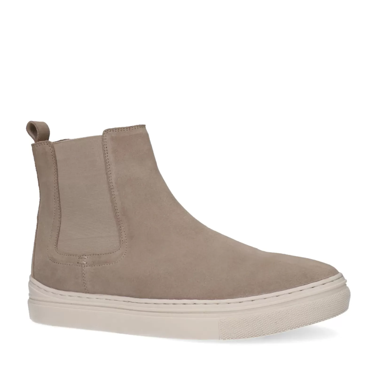 Hommes Sacha Bottes<Chelsea Boots En Daim - Beige