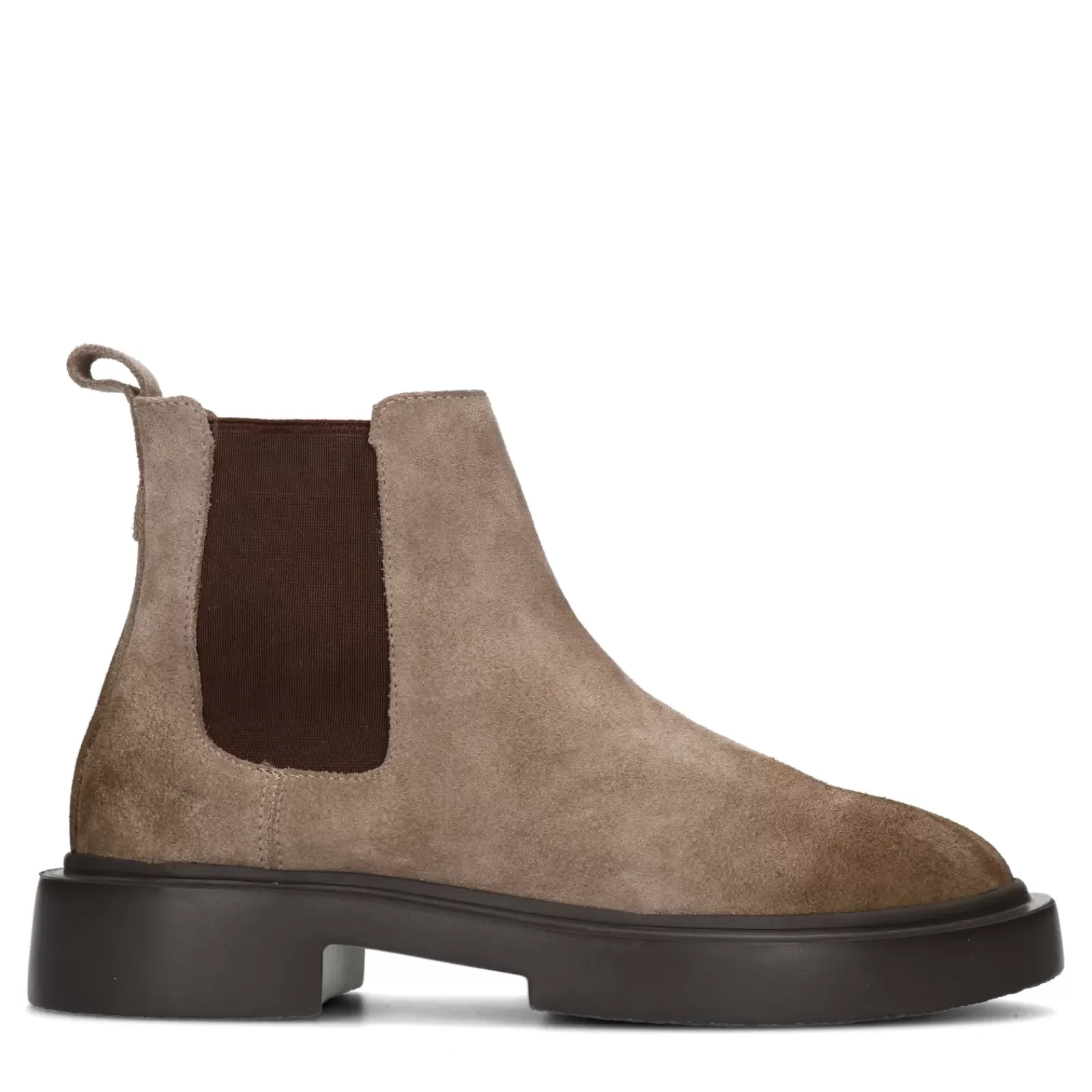 Hommes Sacha Bottes<Chelsea Boots En Daim - Beige