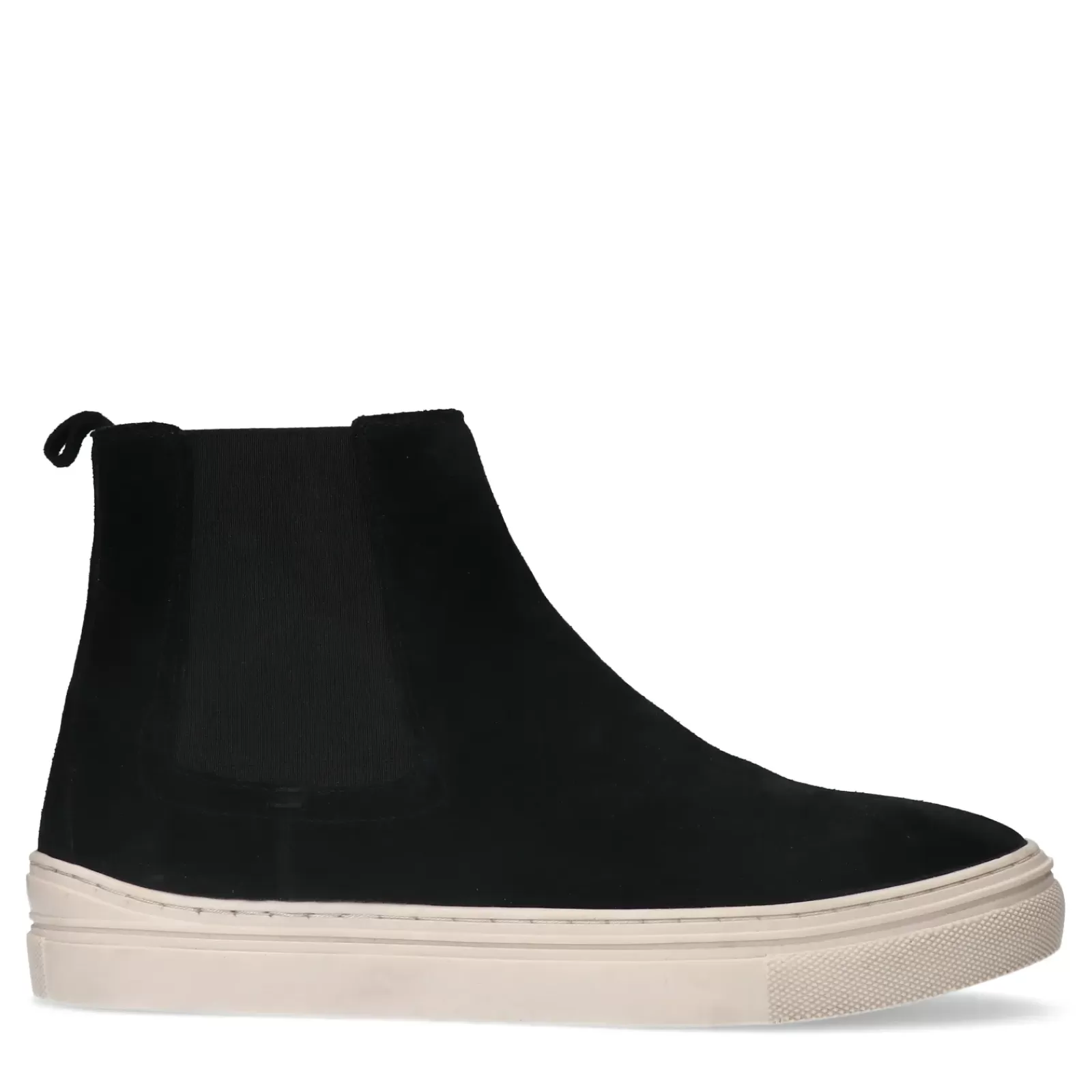 Hommes Sacha Bottes<Chelsea Boots En Daim - Noir