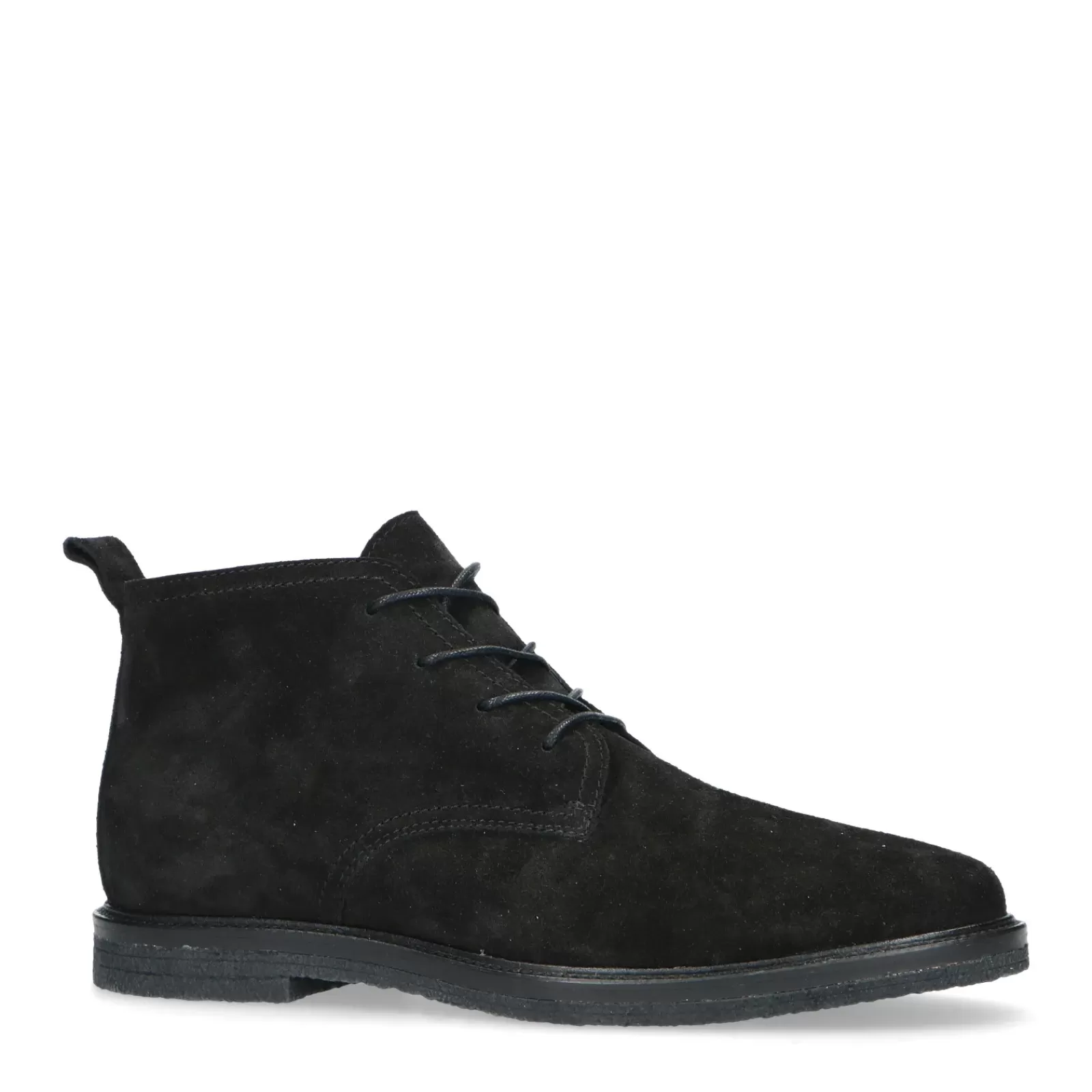 Hommes Sacha Bottes<Desert Boots En Daim - Noir