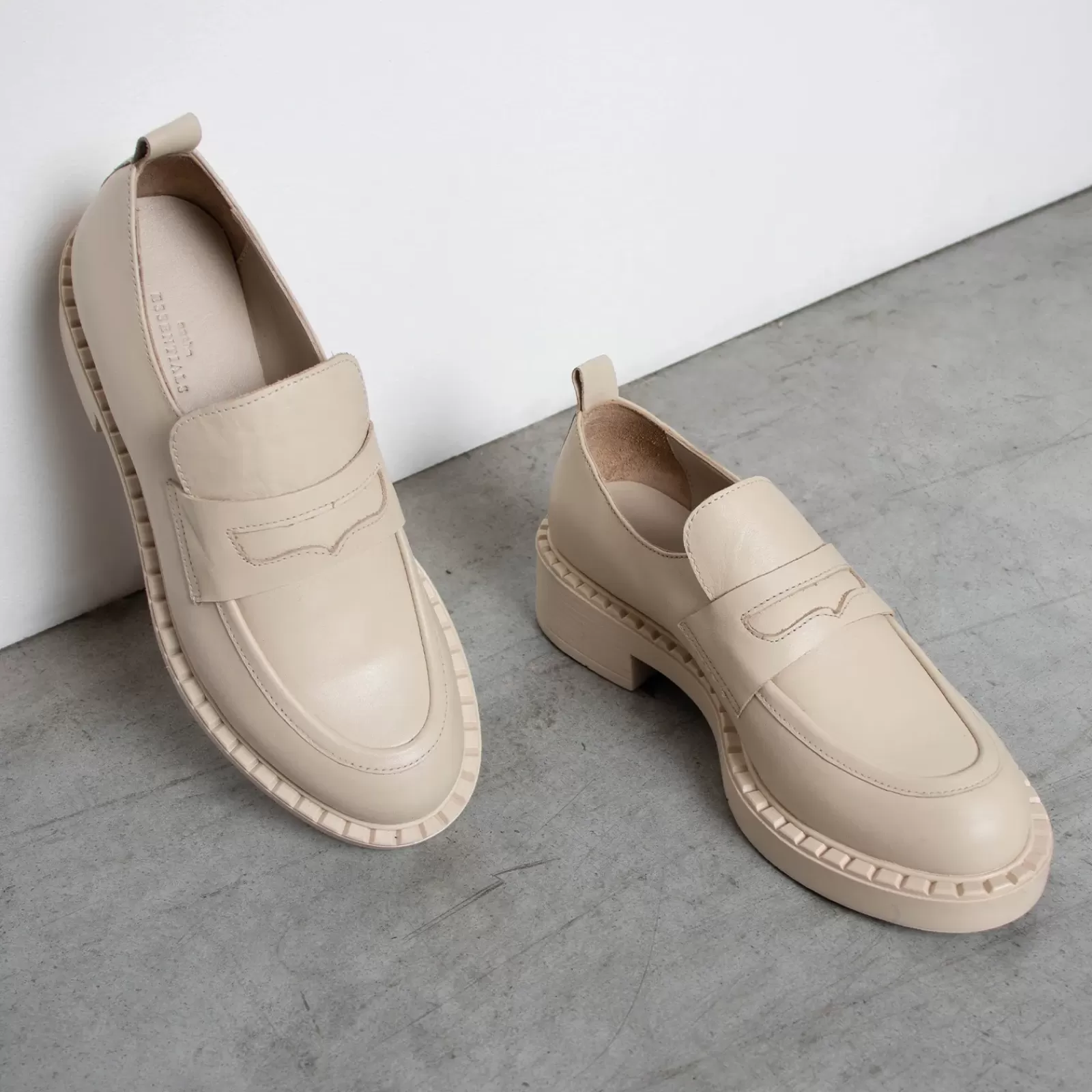 Femmes Sacha Mocassins<Loafers En Cuir - Marron