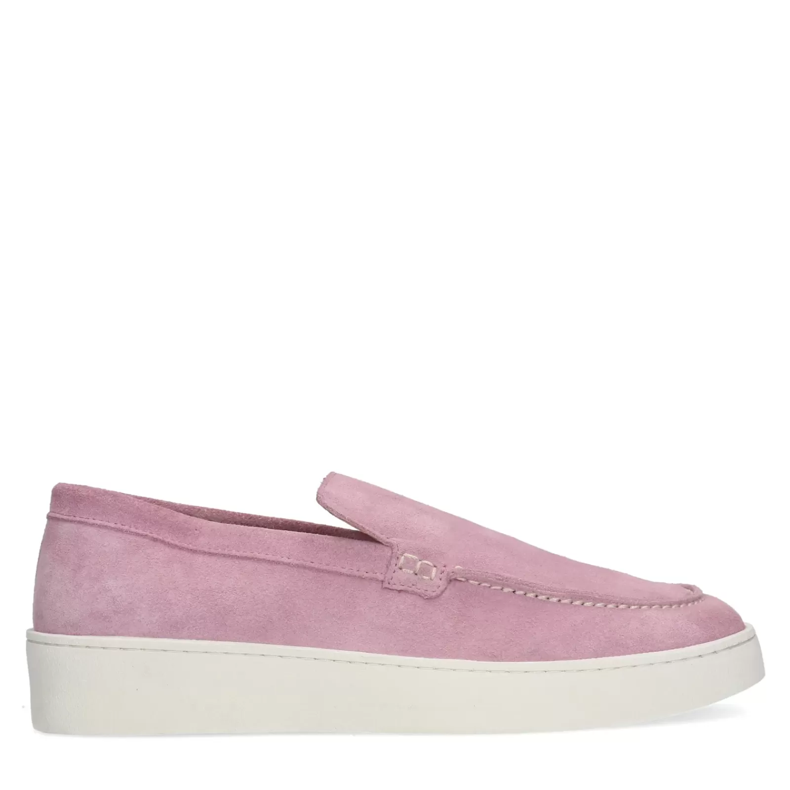 Femmes Sacha Mocassins<Loafers En Daim Avec Semelle Plateforme - Rose