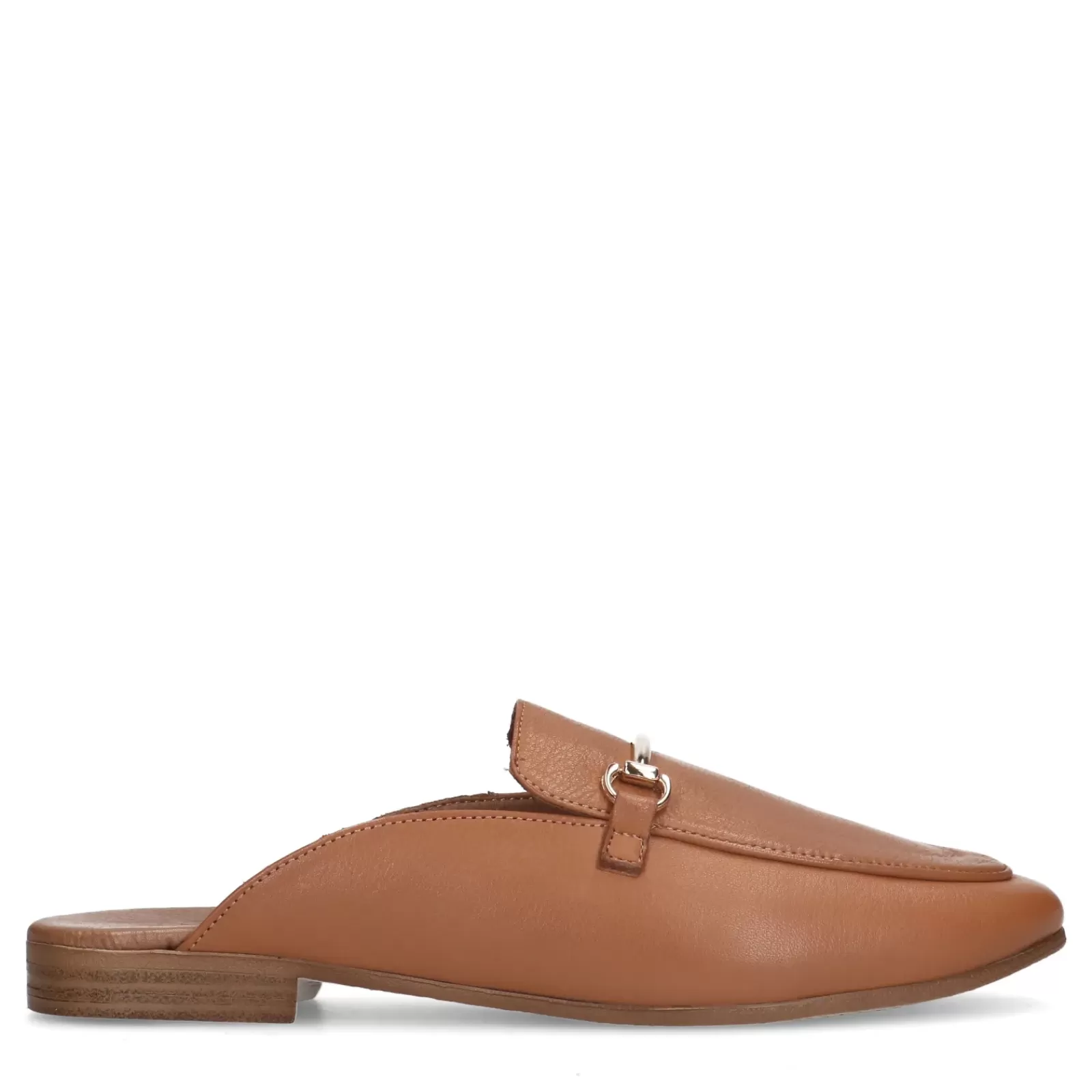 Femmes Sacha Mocassins<Loafers Slip-On En Cuir - Marron