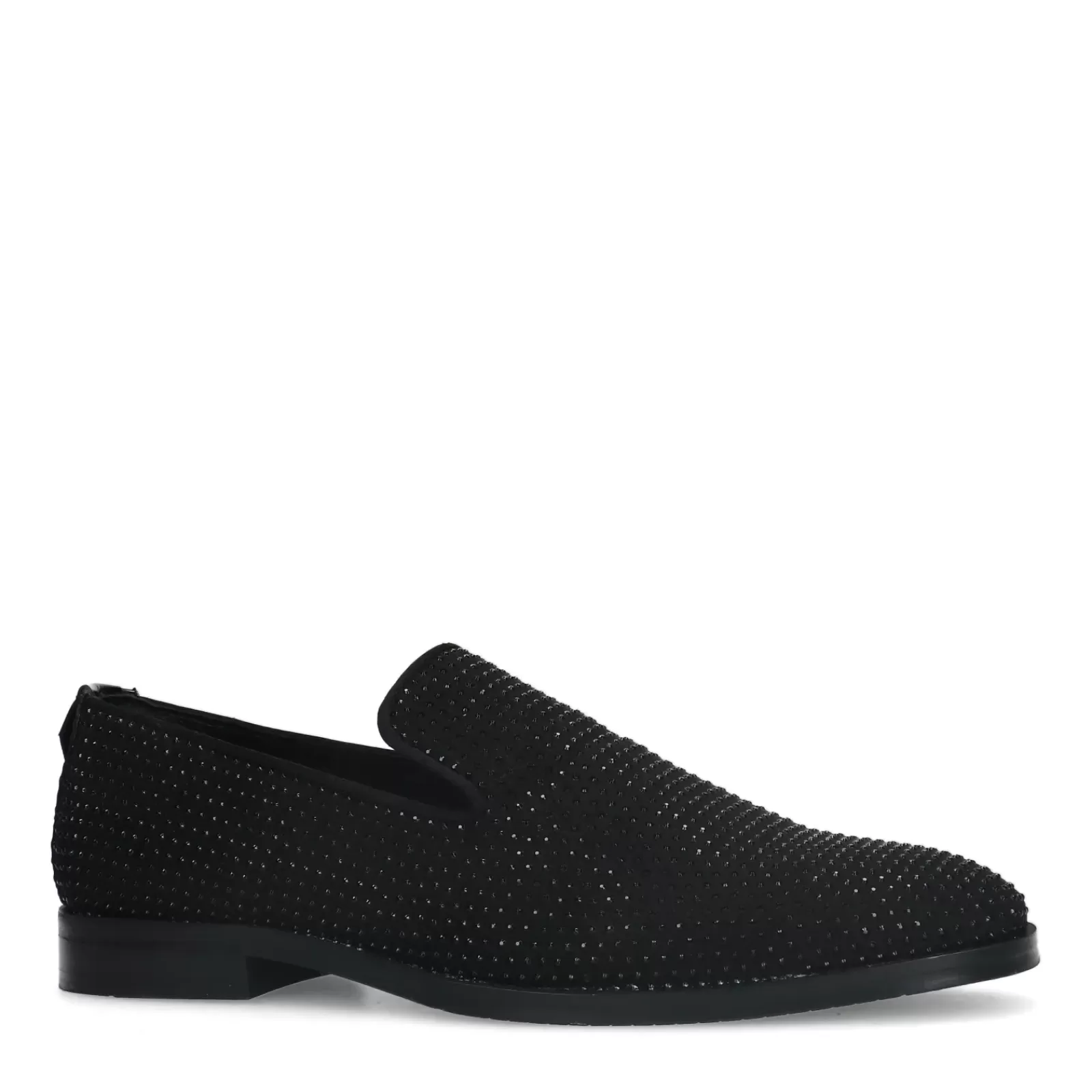 Hommes Sacha Mocassins<Mocassins Avec Strass - Noir