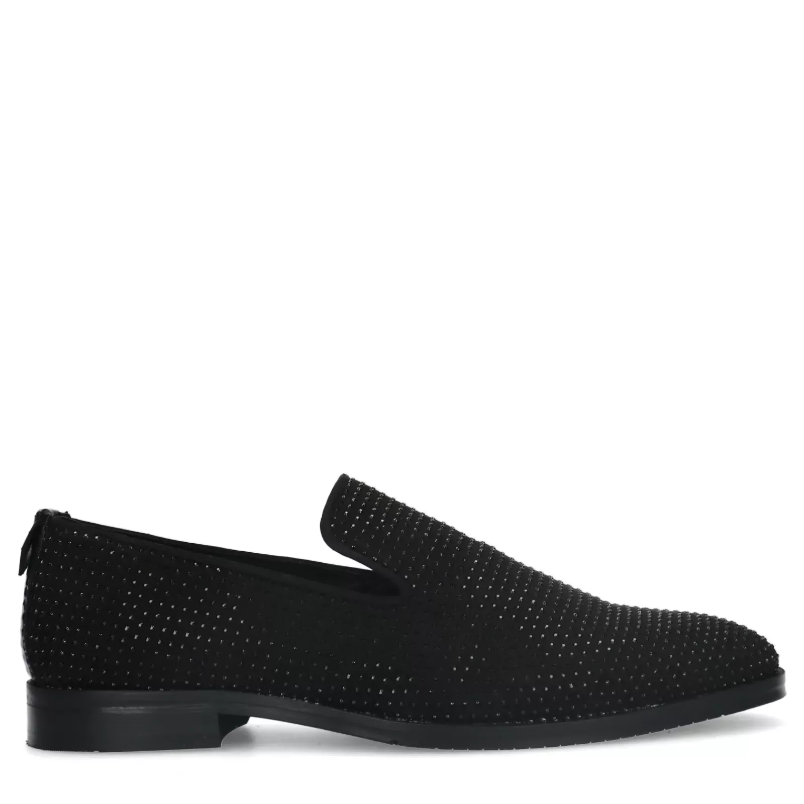 Hommes Sacha Mocassins<Mocassins Avec Strass - Noir