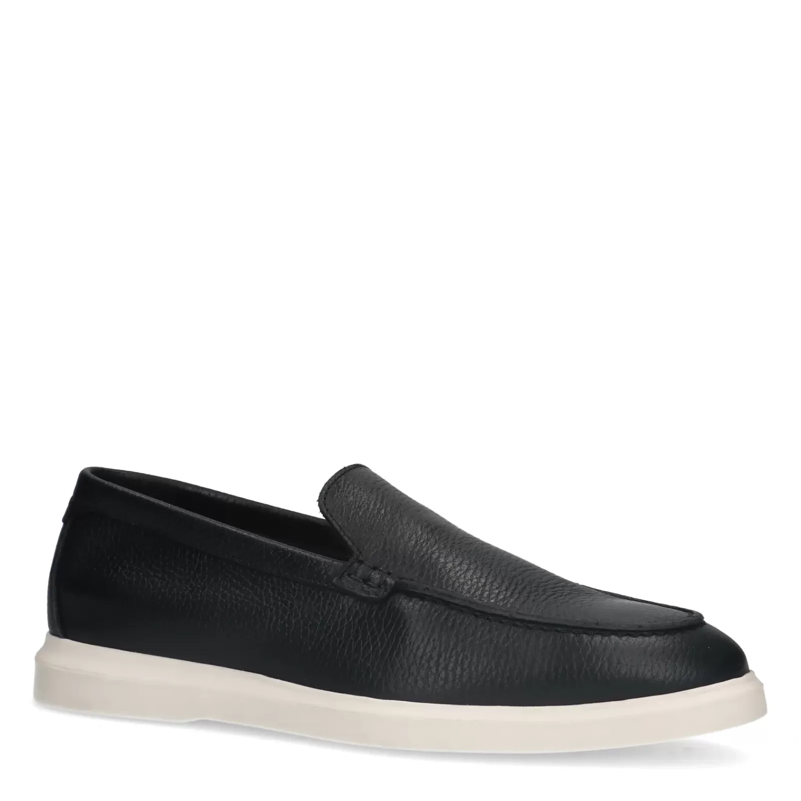 Hommes Sacha Mocassins<Mocassins En Cuir - Noir