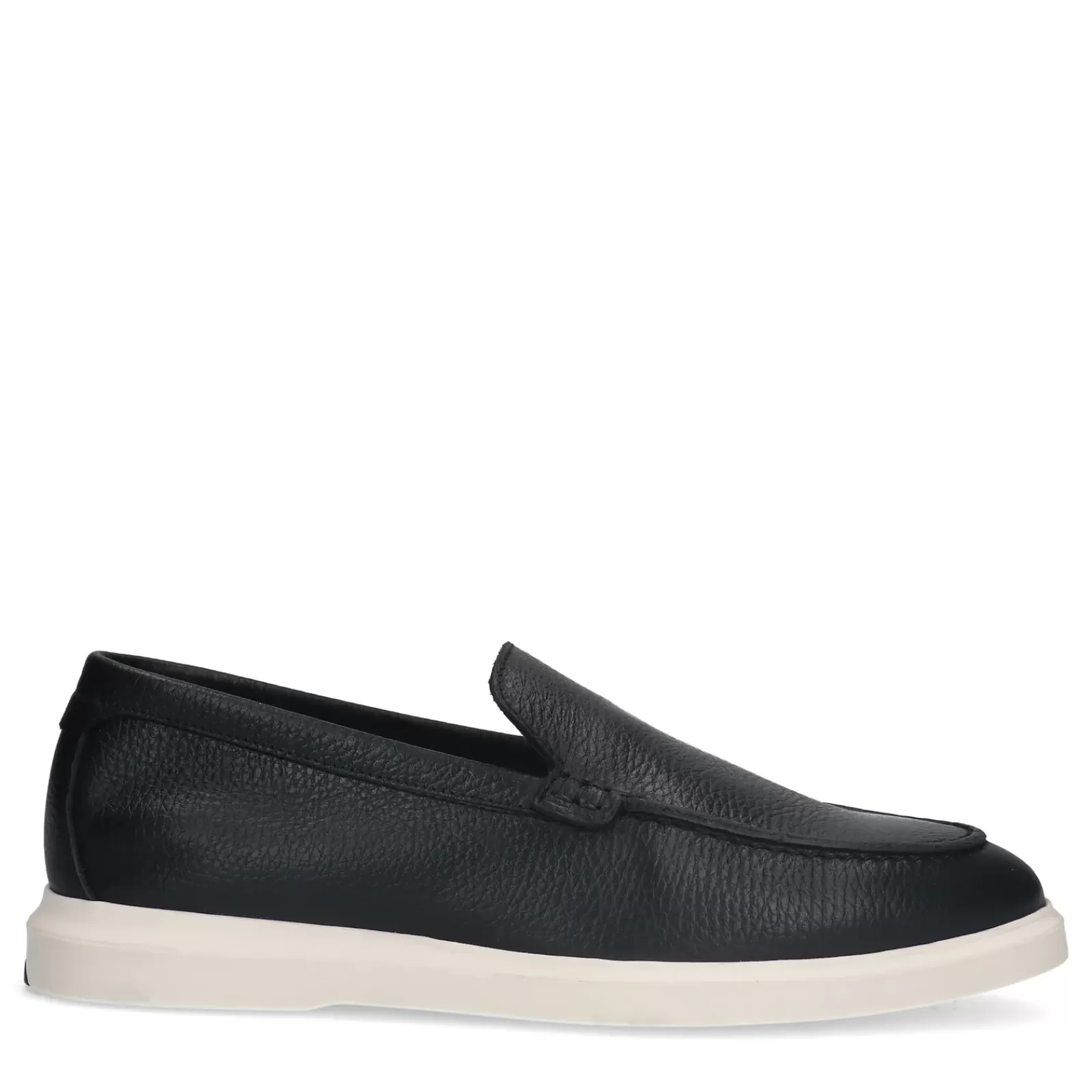 Hommes Sacha Mocassins<Mocassins En Cuir - Noir