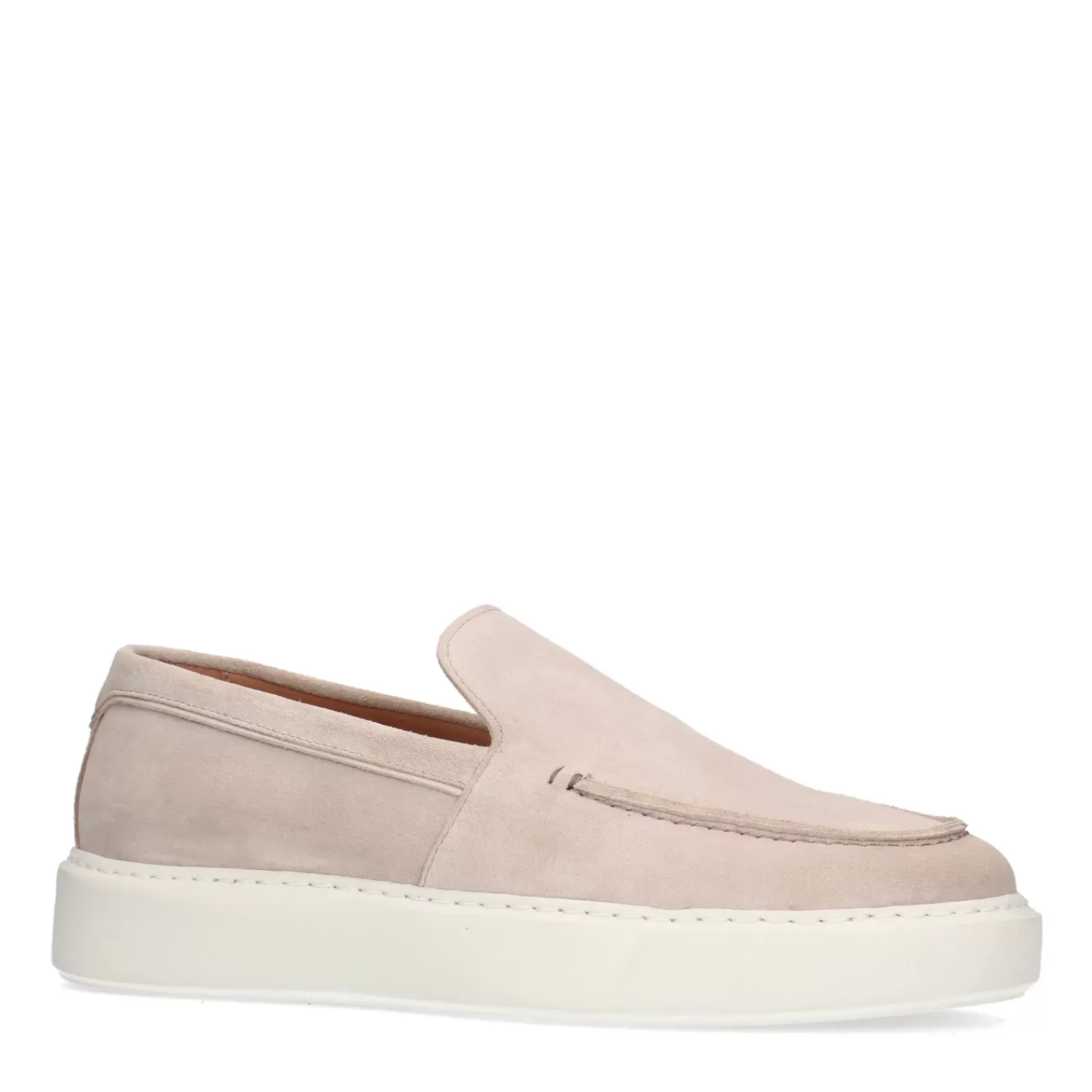 Hommes Sacha Mocassins<Mocassins En Daim - Beige