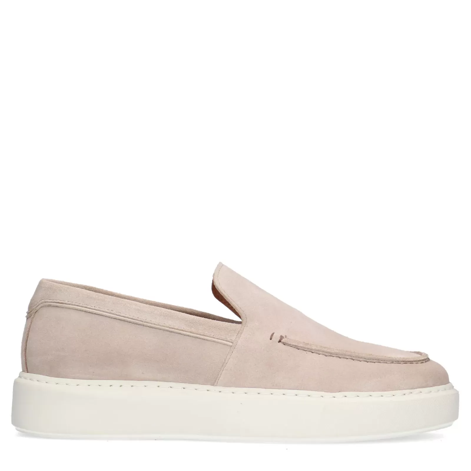 Hommes Sacha Mocassins<Mocassins En Daim - Beige