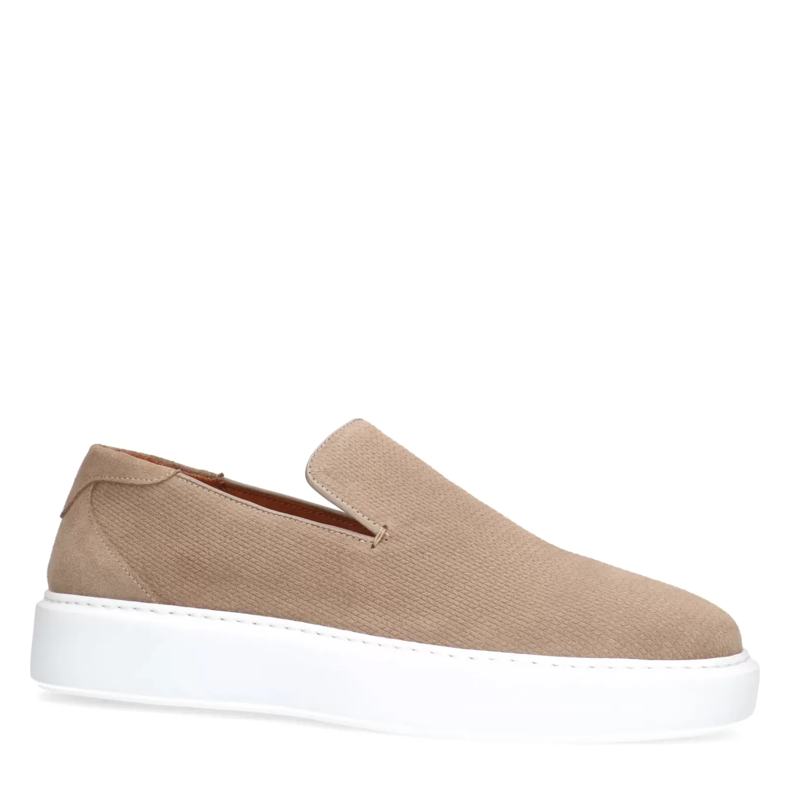 Hommes Sacha Mocassins<Mocassins En Daim - Beige