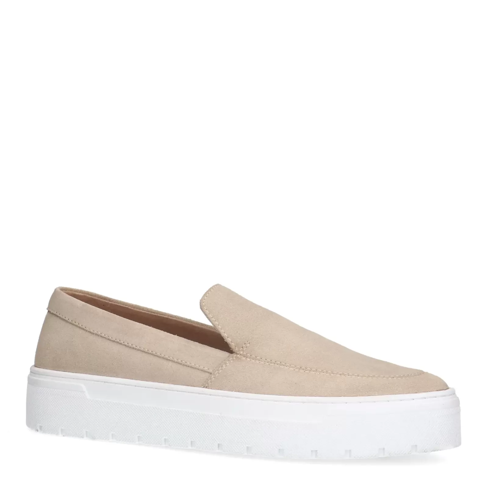 Hommes Sacha Mocassins<Mocassins En Daim - Beige