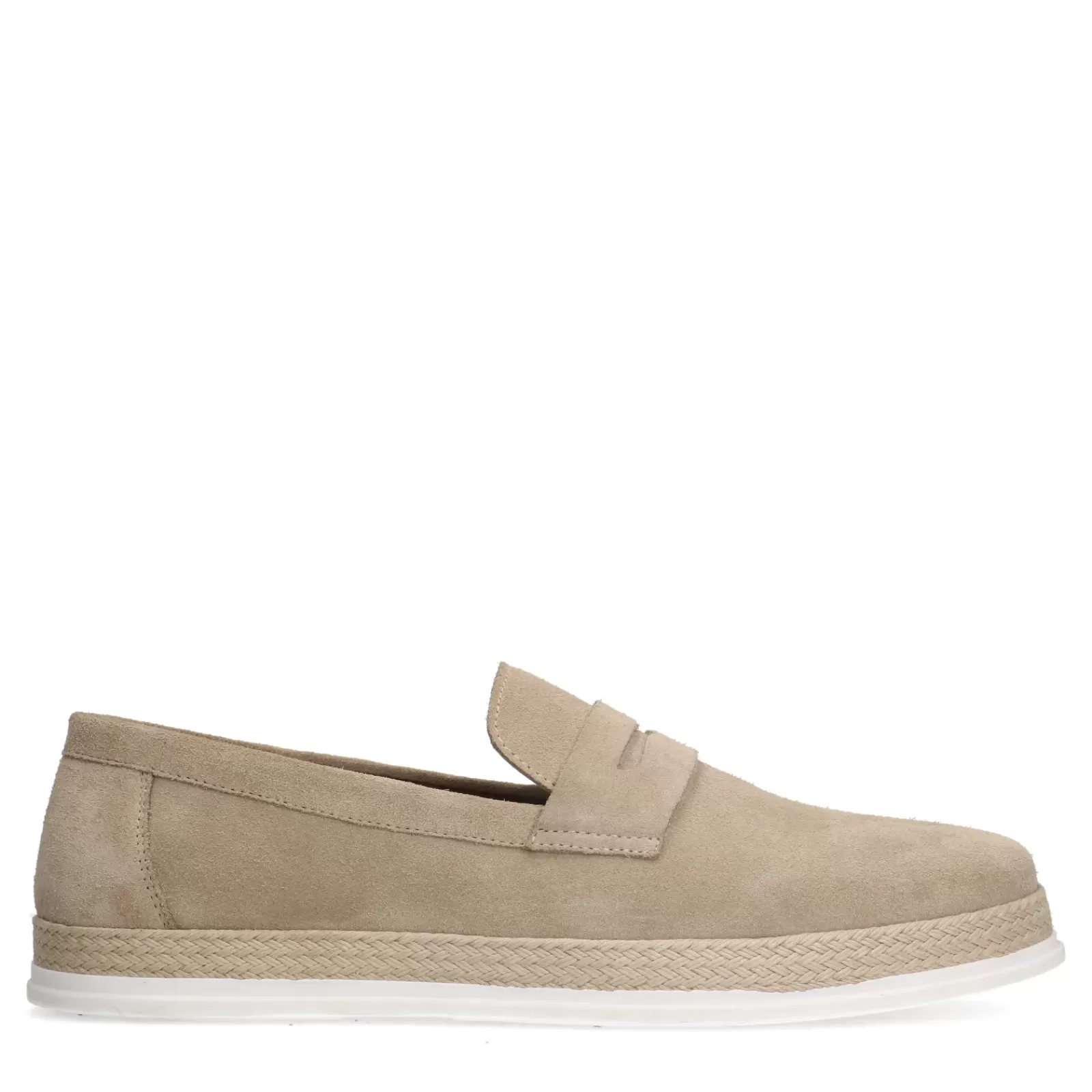 Hommes Sacha Mocassins<Mocassins En Daim - Beige