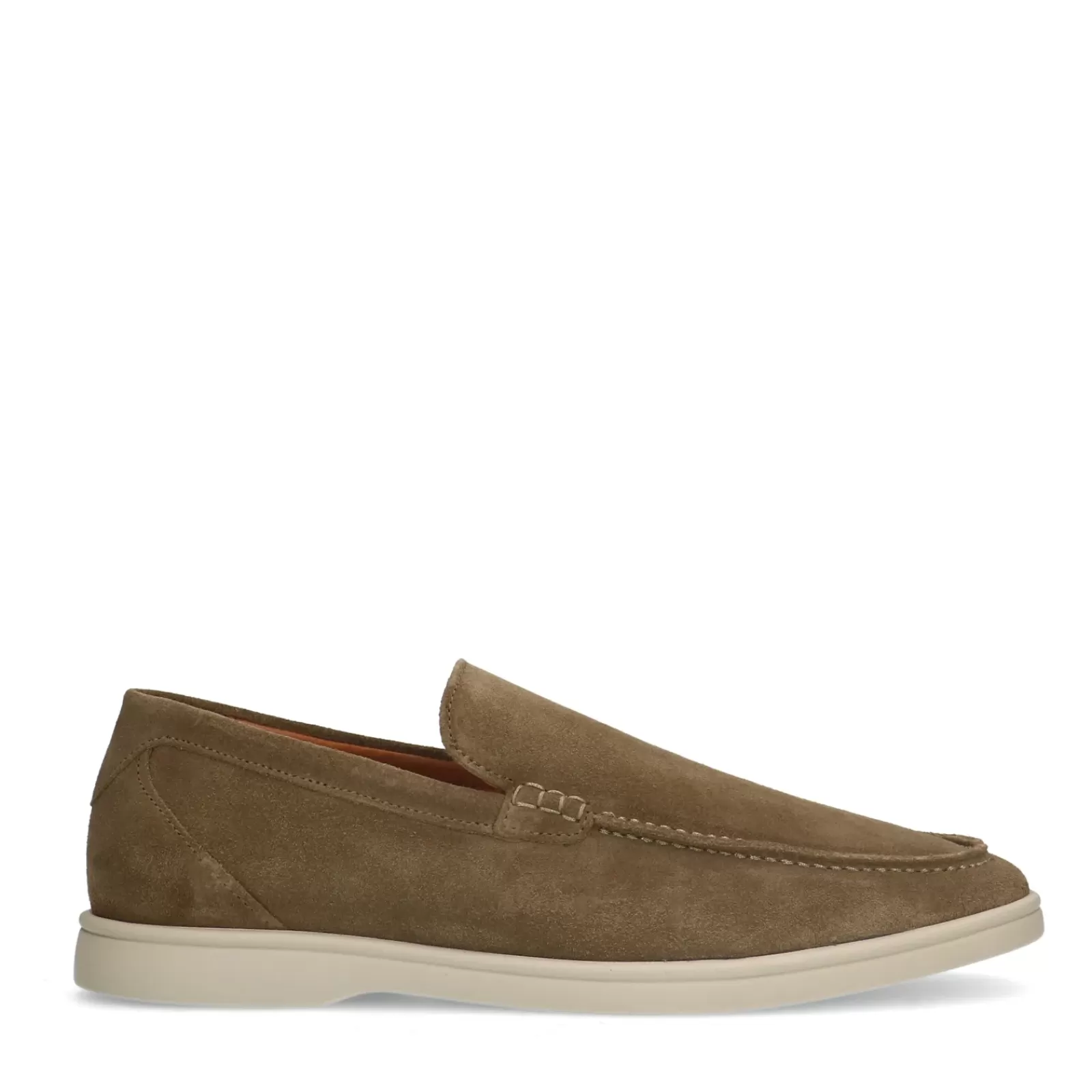 Hommes Sacha Mocassins<Mocassins En Daim - Beige