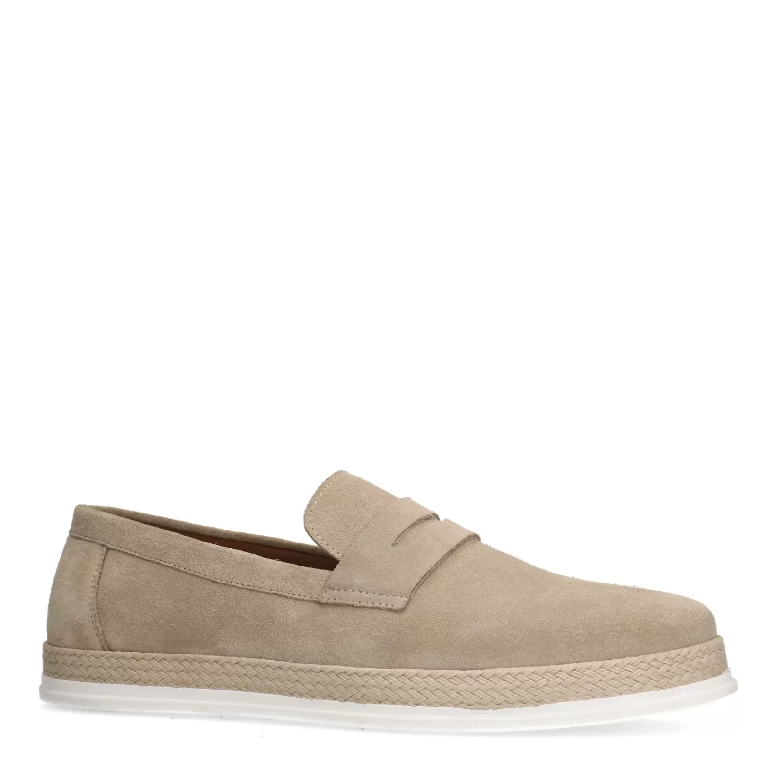 Hommes Sacha Mocassins<Mocassins En Daim - Beige