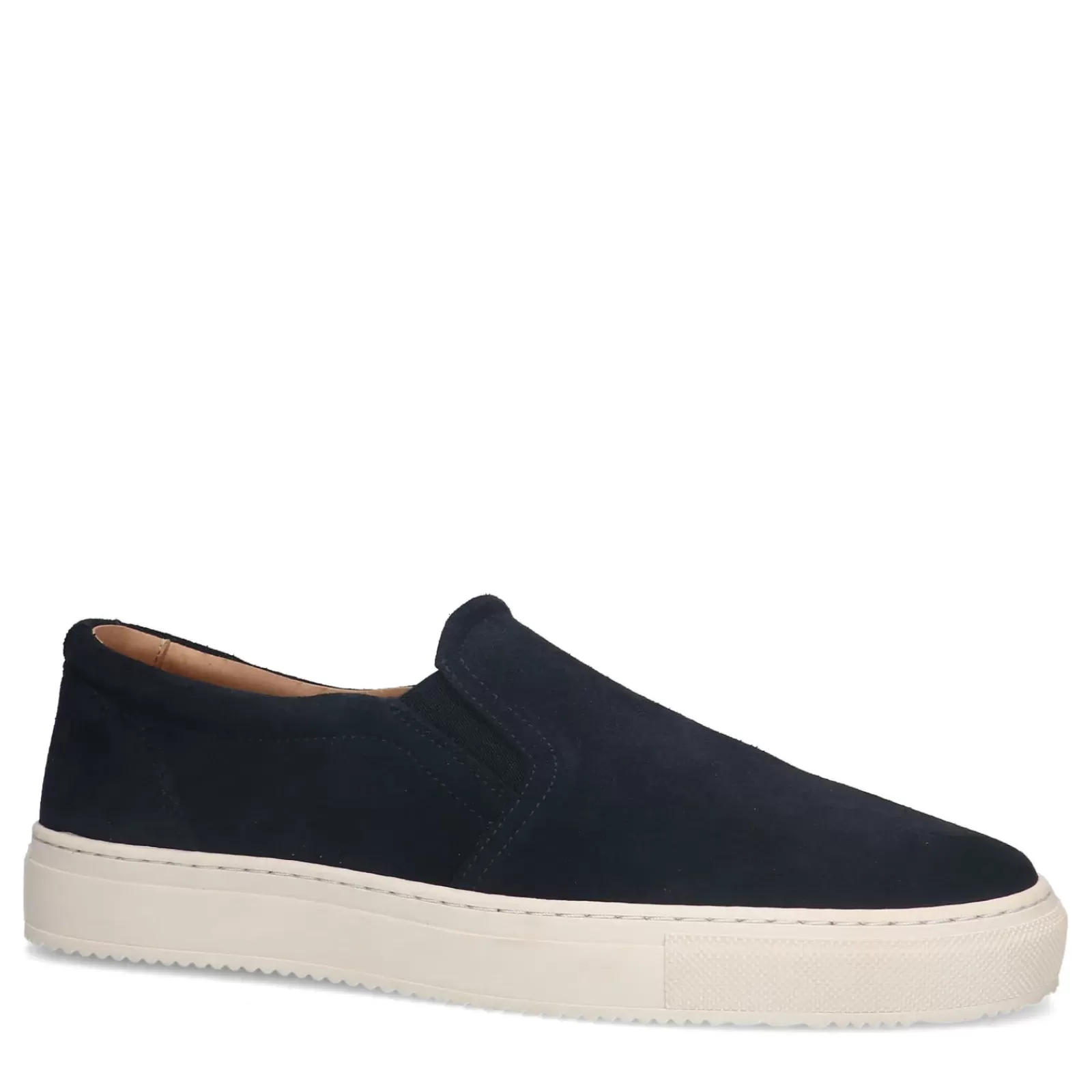 Hommes Sacha Mocassins<Mocassins En Daim - Bleu Fonce