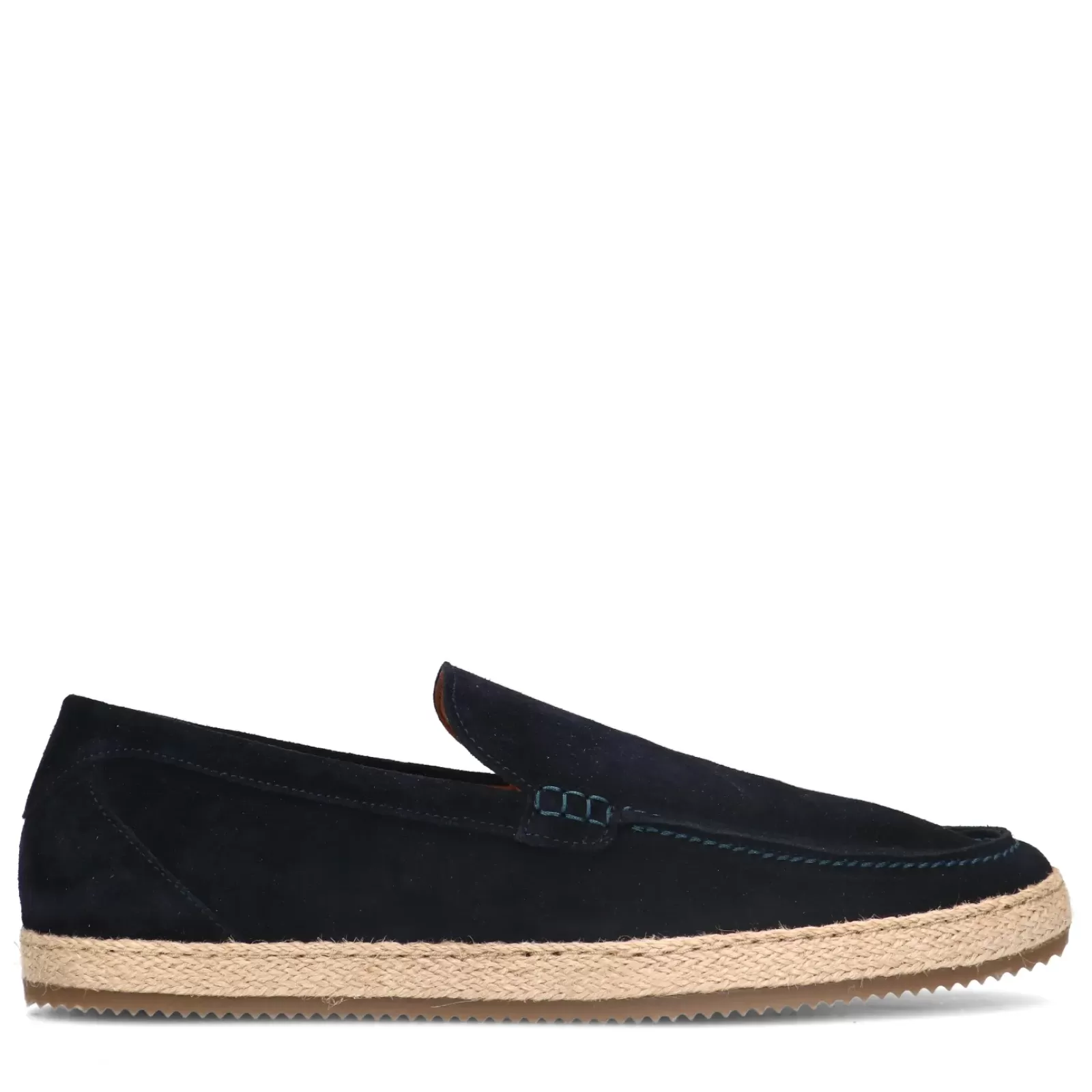 Hommes Sacha Mocassins<Mocassins En Daim - Bleu Fonce