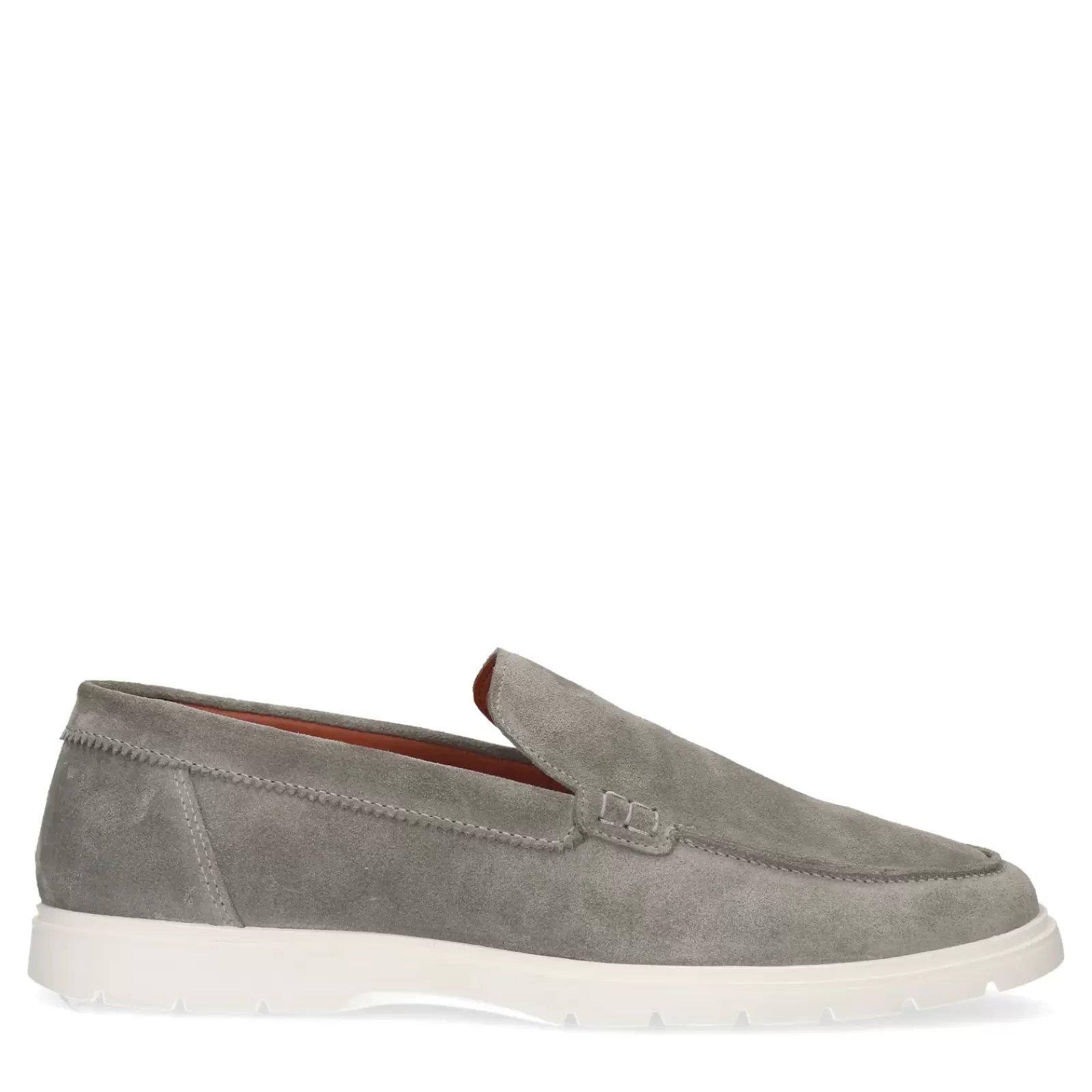 Hommes Sacha Mocassins<Mocassins En Daim - Gris Clair