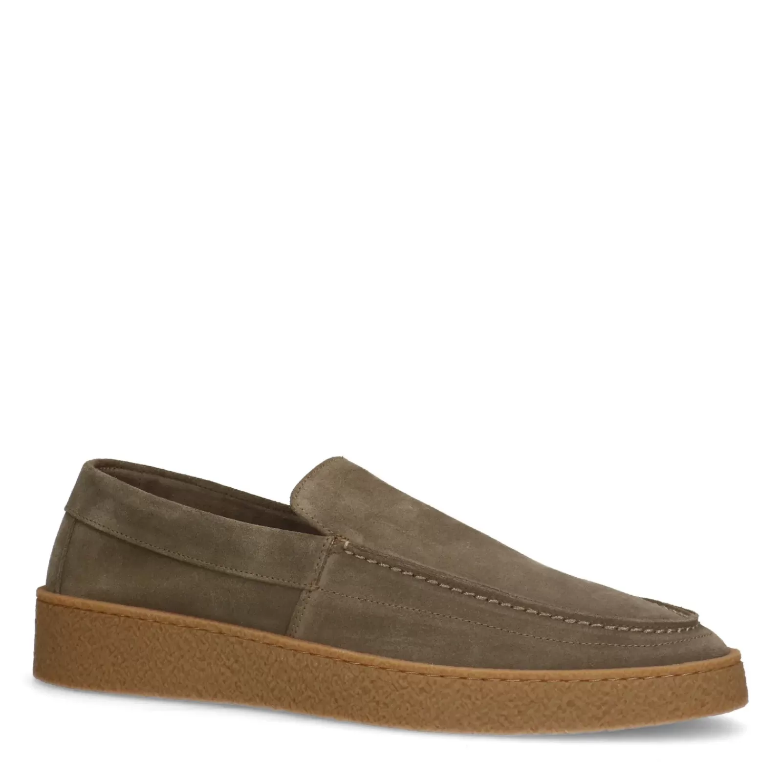 Hommes Sacha Mocassins<Mocassins En Daim - Kaki