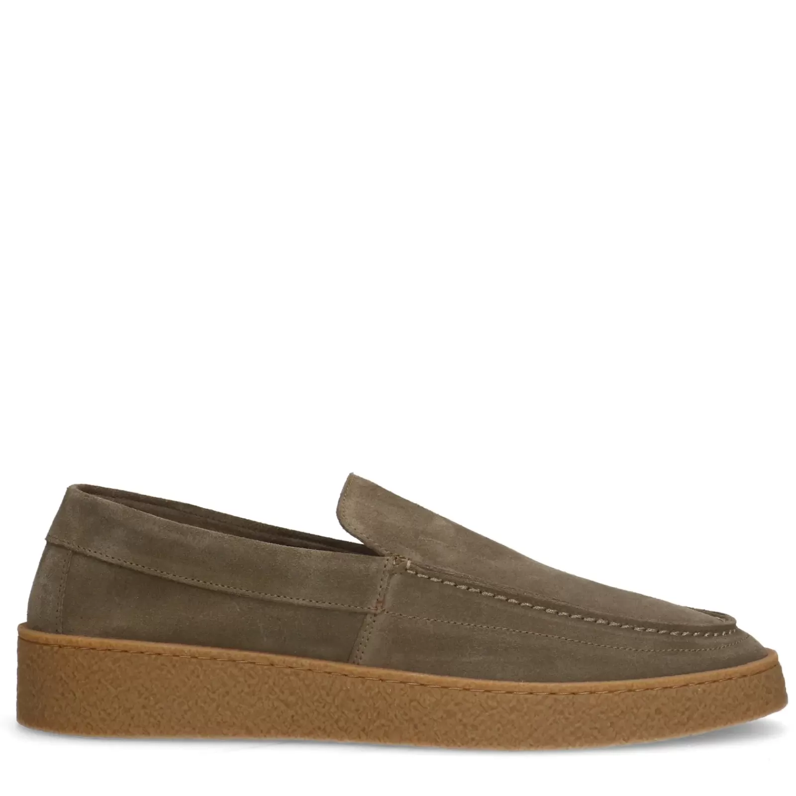 Hommes Sacha Mocassins<Mocassins En Daim - Kaki