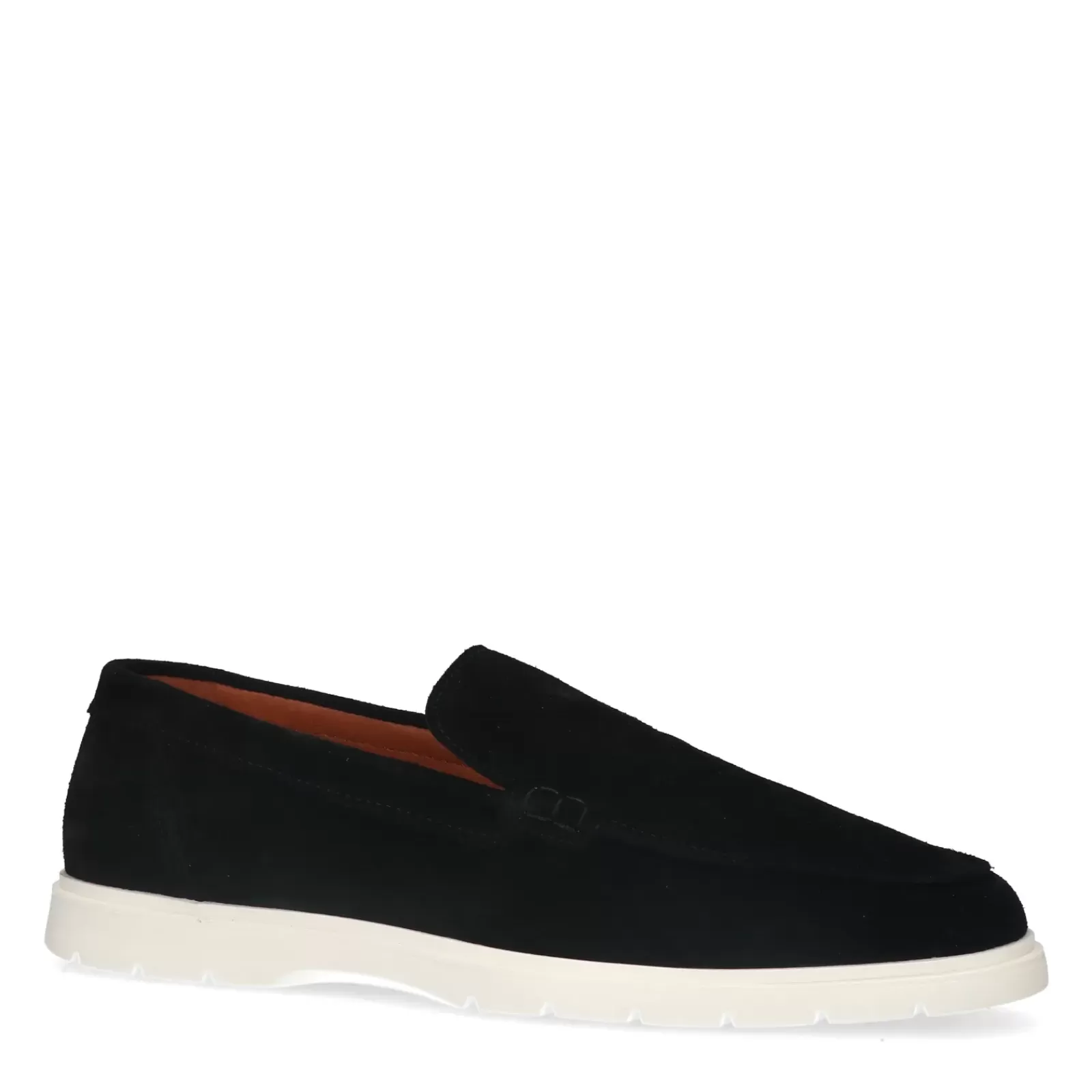 Hommes Sacha Mocassins<Mocassins En Daim - Noir