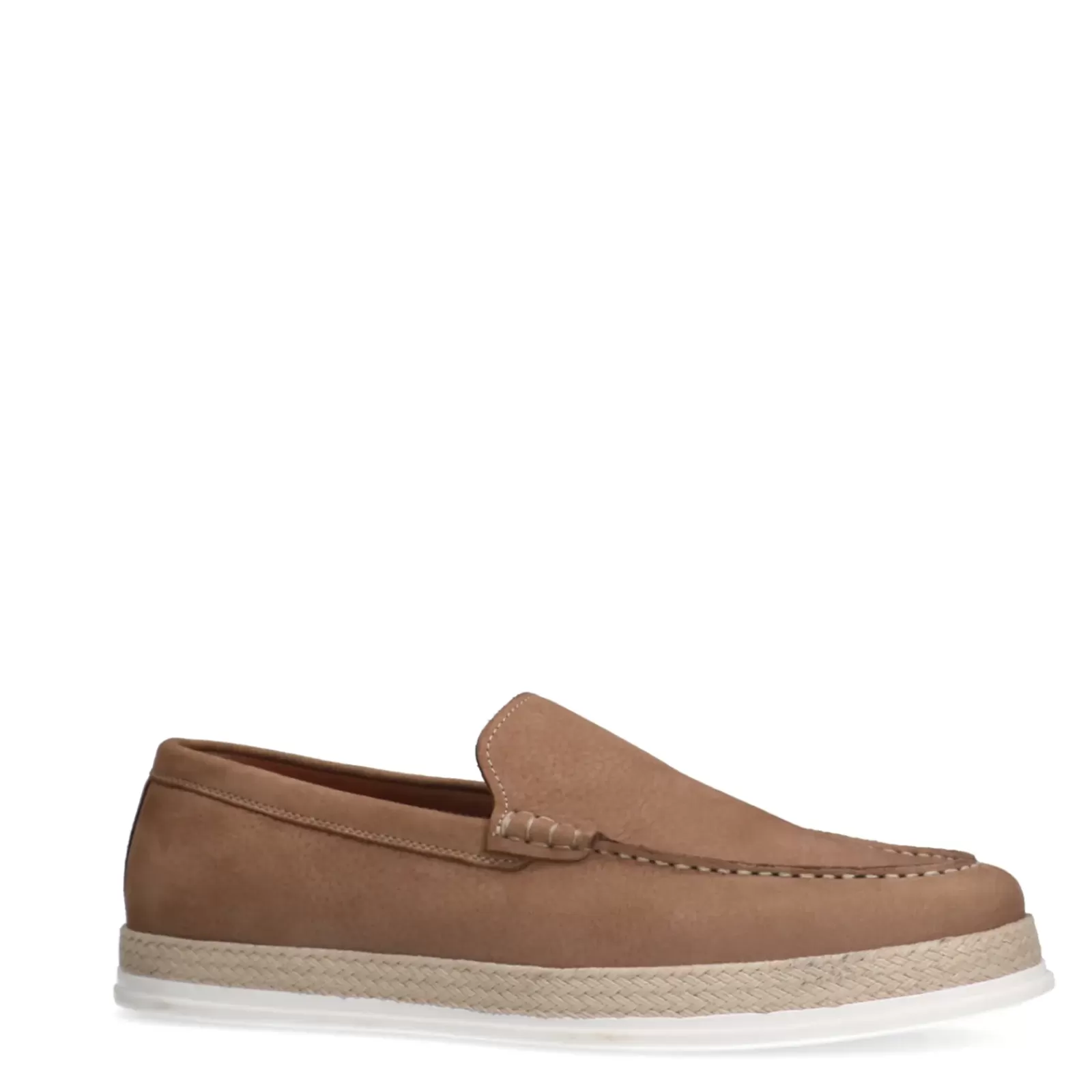 Hommes Sacha Mocassins<Mocassins En Nubuck - Marron