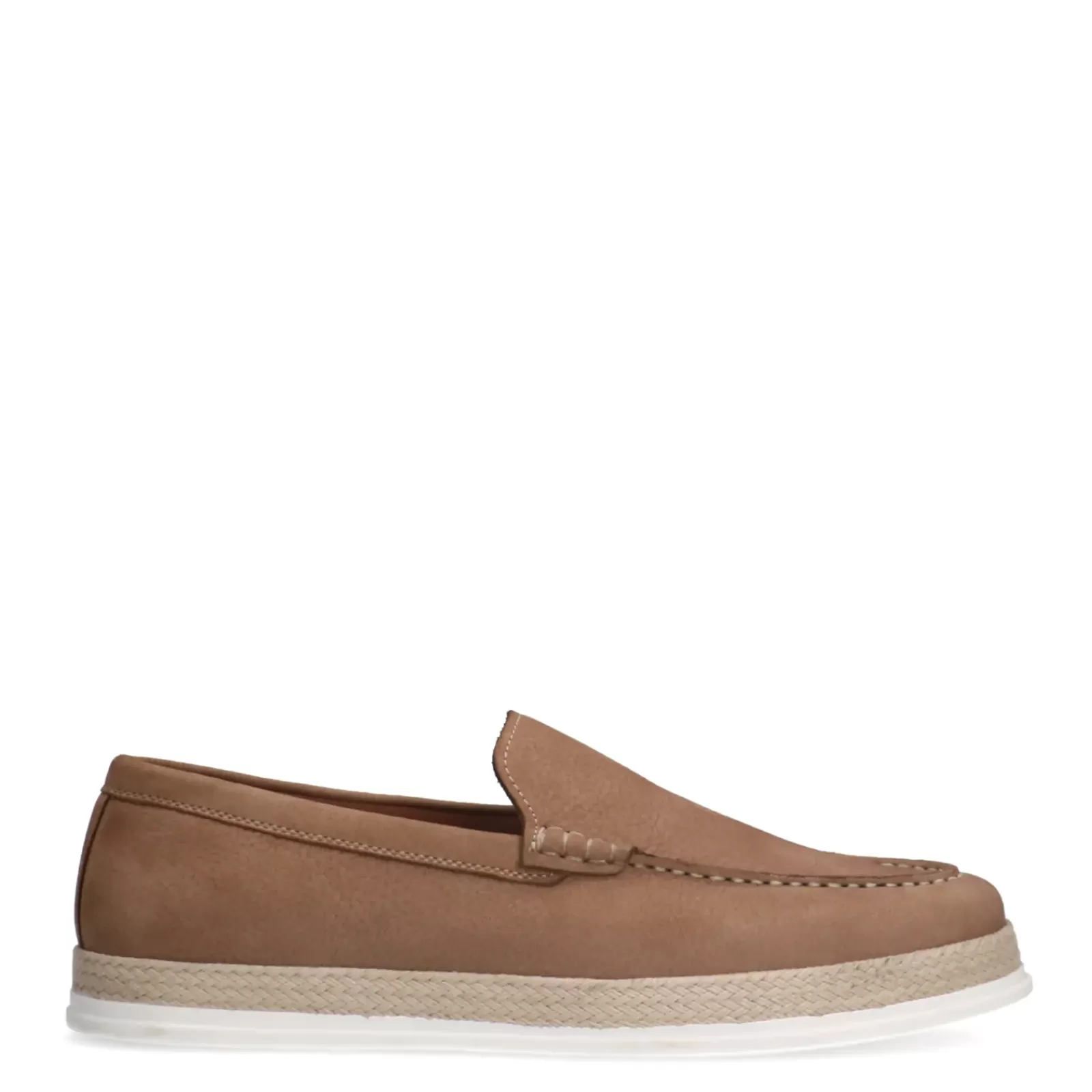 Hommes Sacha Mocassins<Mocassins En Nubuck - Marron