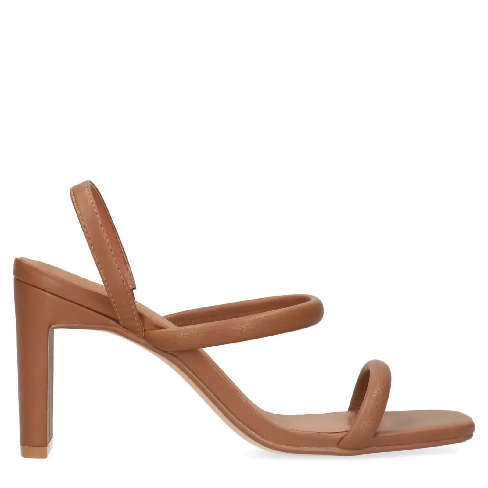 Femmes Sacha Sandales<Mules A Talon Droit - Brun