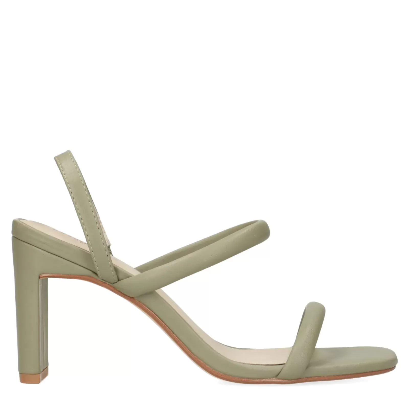 Femmes Sacha Sandales<Mules A Talon Droit - Vert