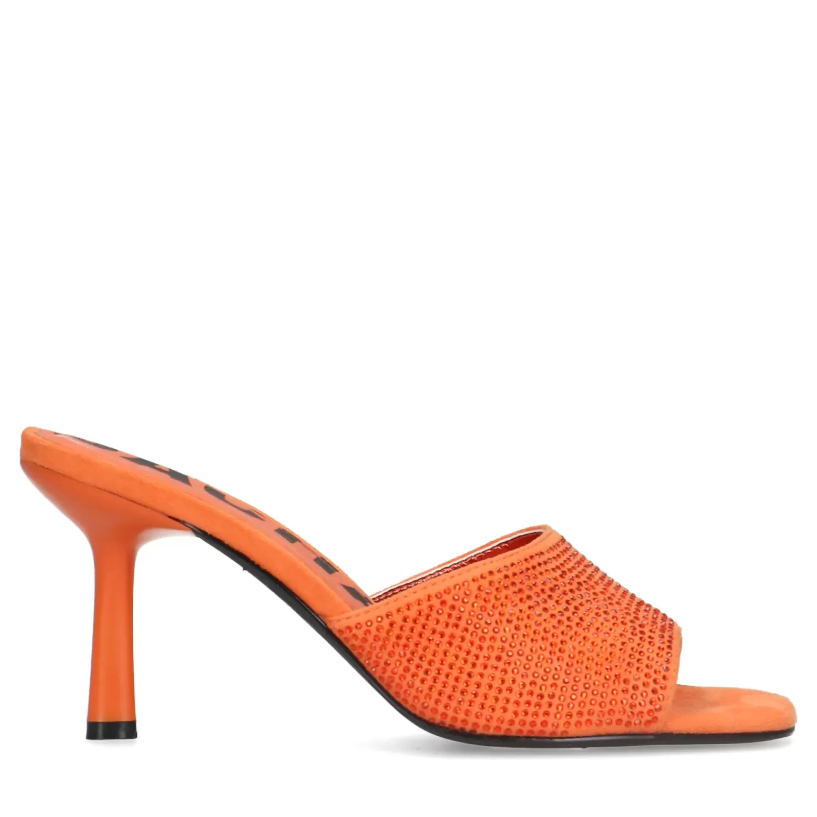 Femmes Sacha Sandales<Mules Avec Strass - Orange