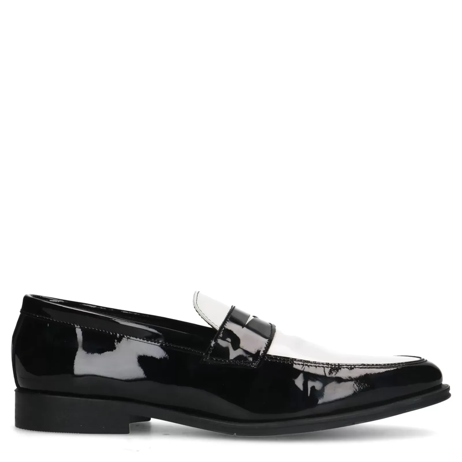 Hommes Sacha Mocassins<Penny Loafers En Cuir - Noir