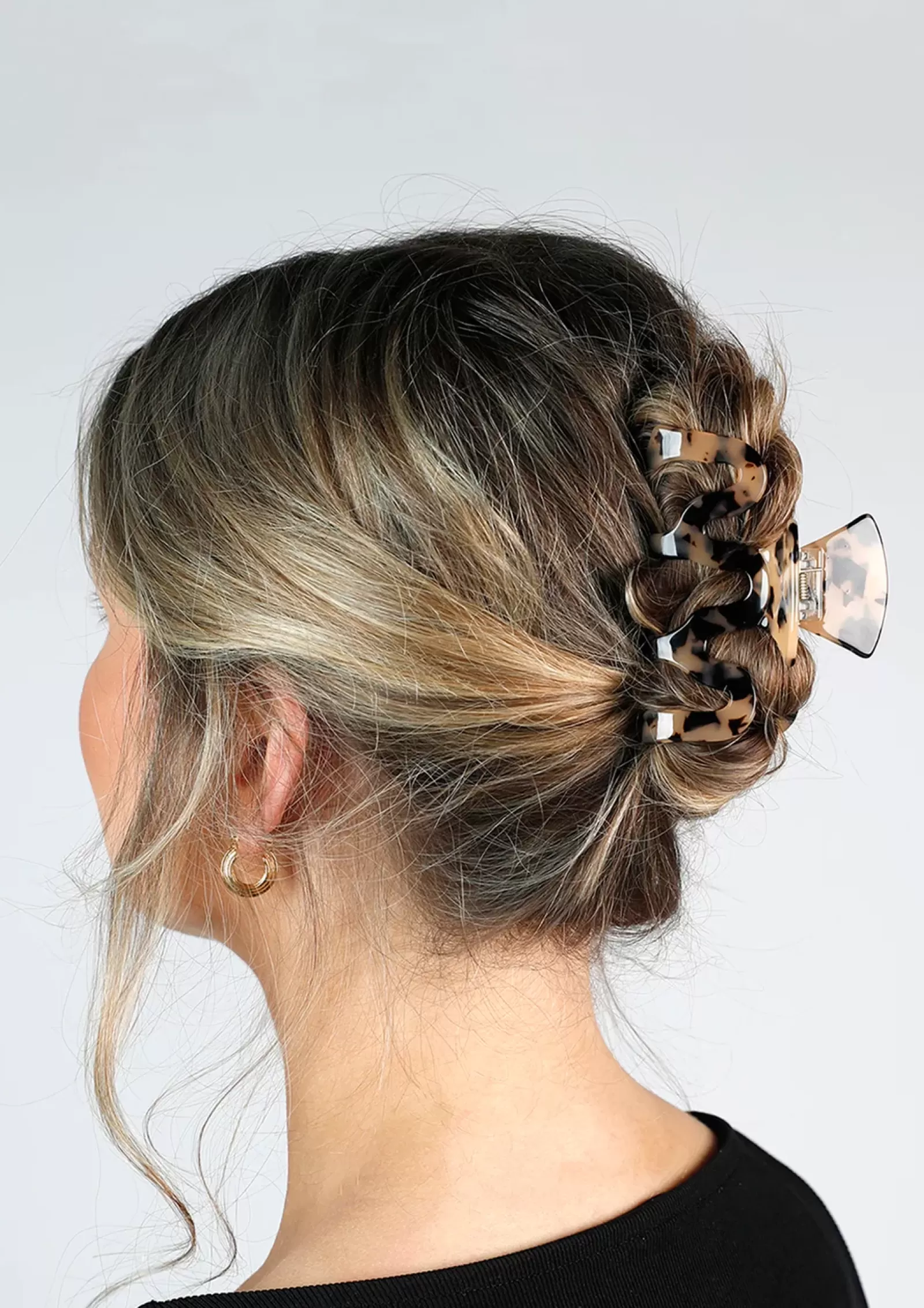 Femmes Sacha Accessoires Pour Cheveux<Pince A Cheveux Avec Details - Marron