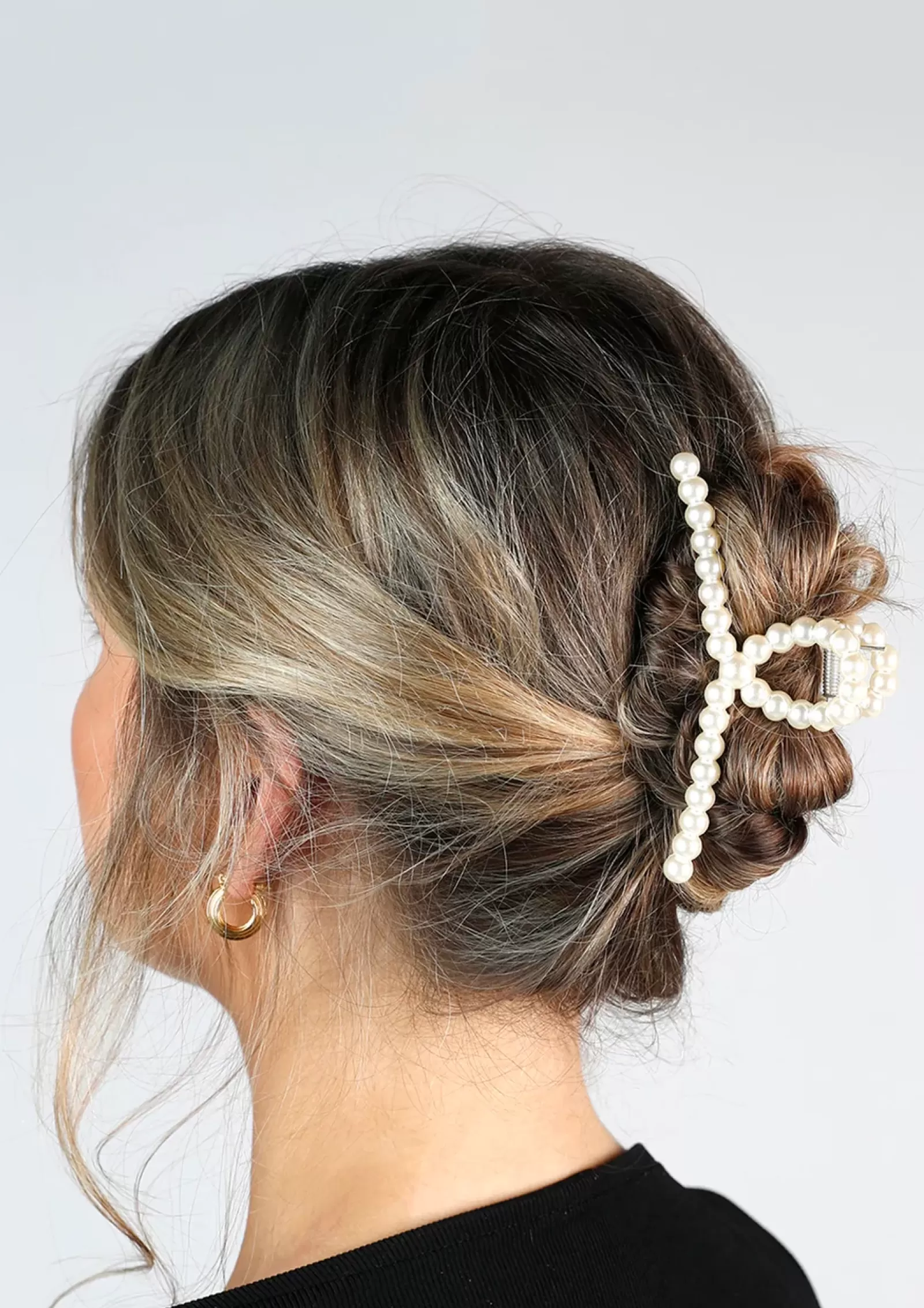 Femmes Sacha Accessoires Pour Cheveux<Pince A Cheveux Avec Perles - Blanc