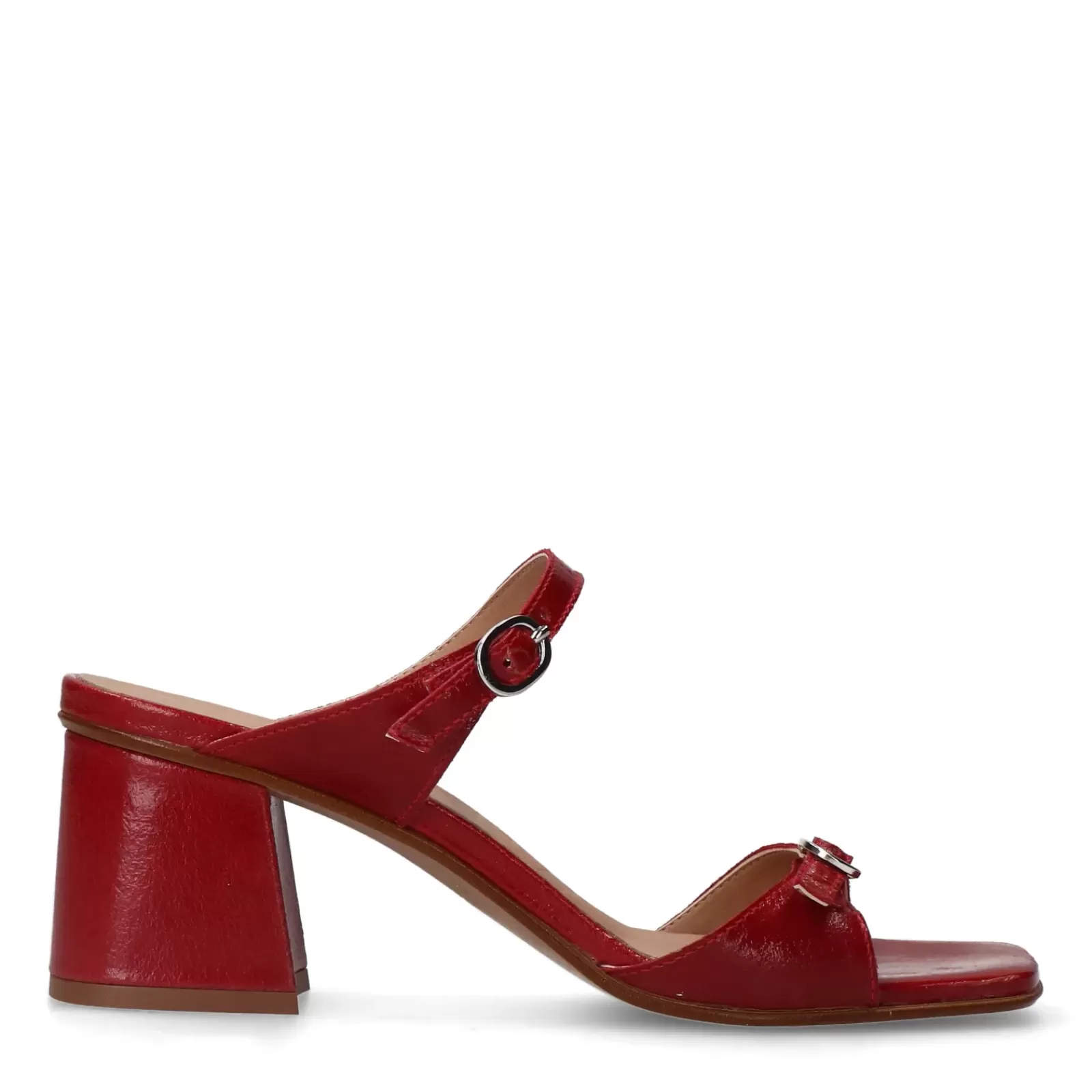 Femmes Sacha Sandales<Pre-Commande Sandales Cuir A Talon - Rouge