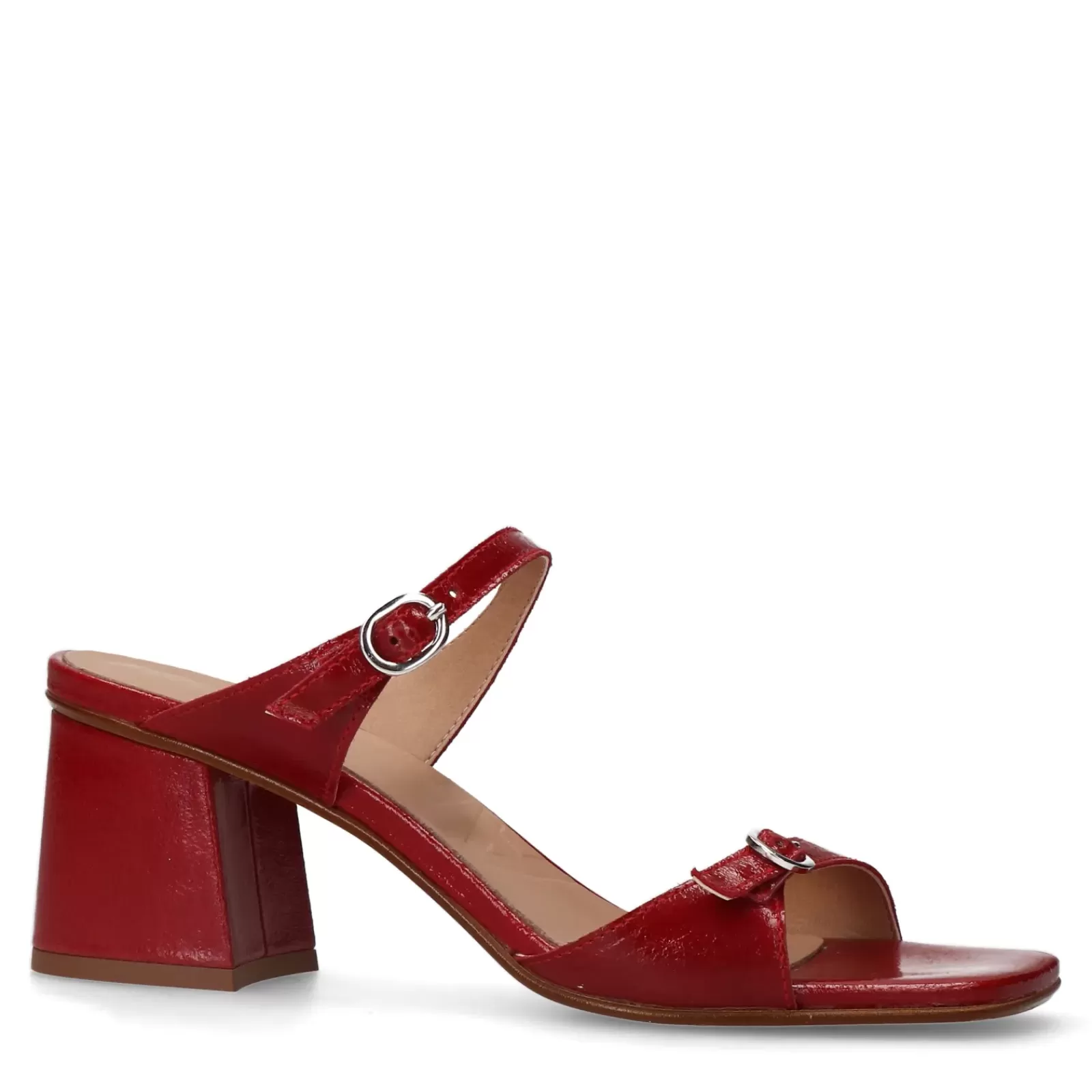 Femmes Sacha Sandales<Pre-Commande Sandales Cuir A Talon - Rouge