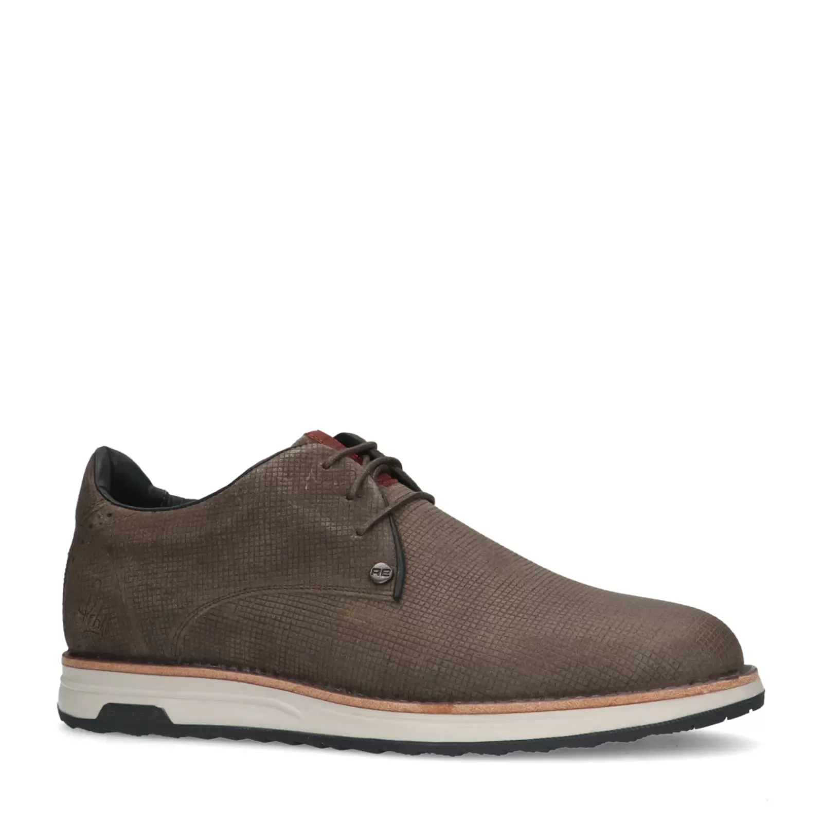 Hommes Sacha Chaussures À Lacets<Rehab Nolan Square Chaussures À Lacets - Gris Fonce