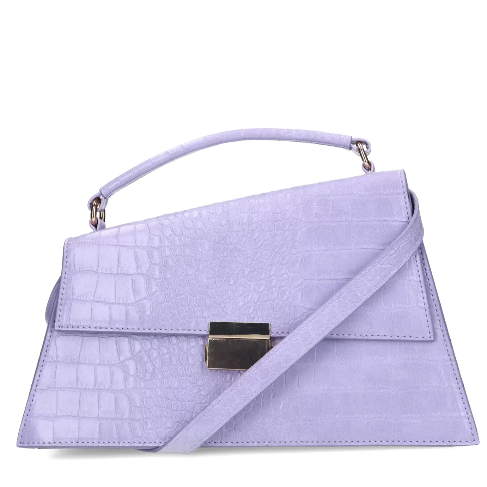 Femmes Sacha Sacs À Main<Sac A Main Croco Avec Details - Lilas